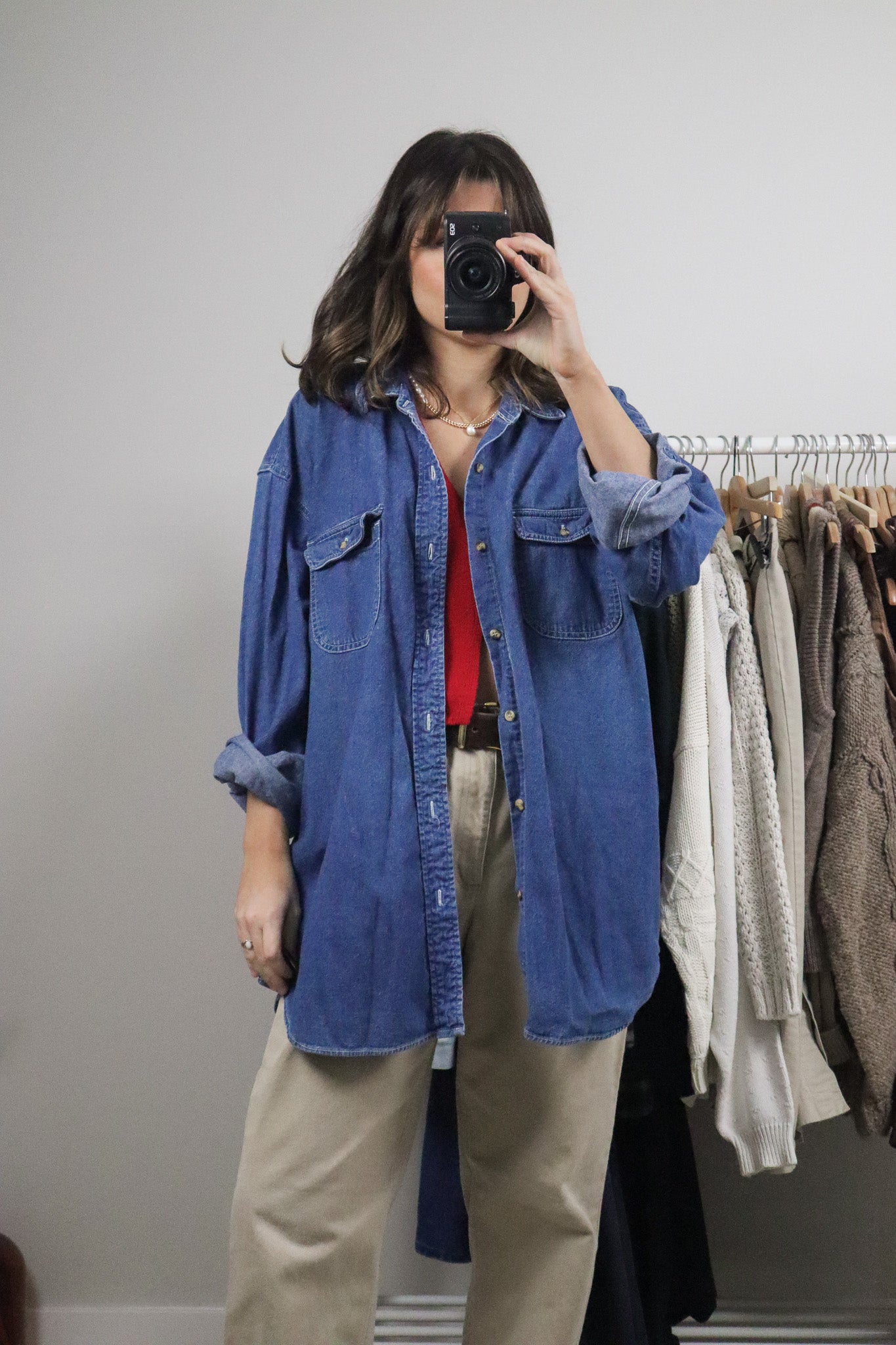 Vintage x Denim Long-Sleeve (L)