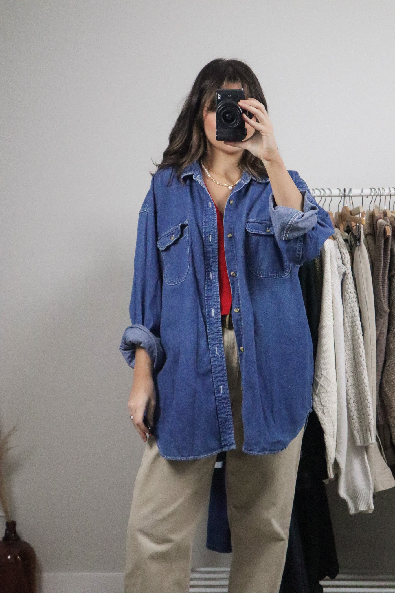 Vintage x Denim Long-Sleeve (L)