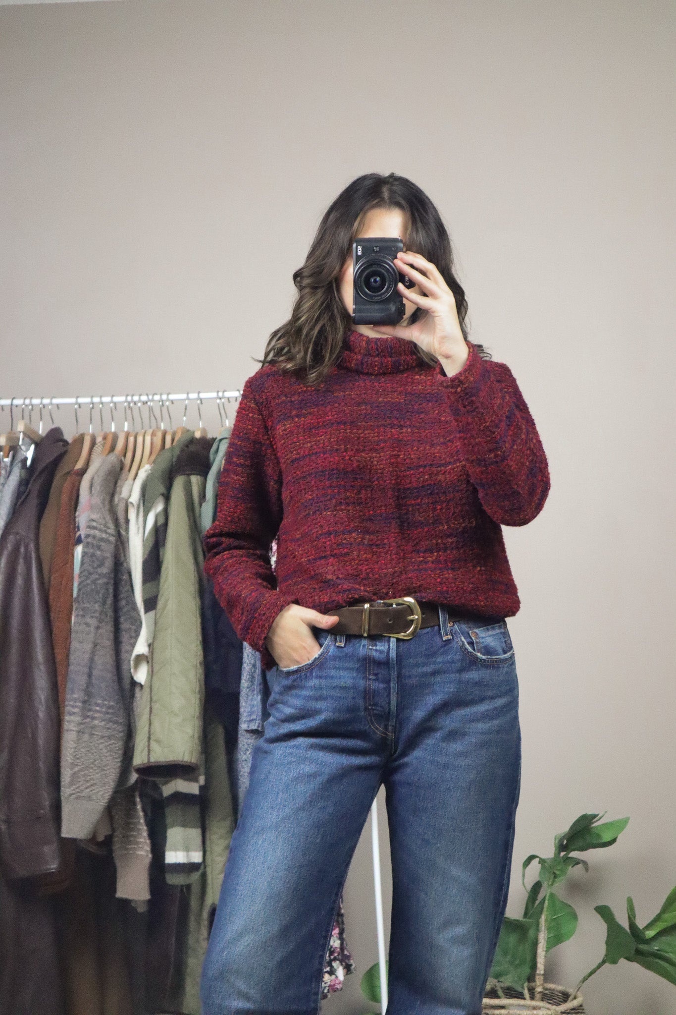 Made in USA x Vintage x Wool Blend Sweater (S)