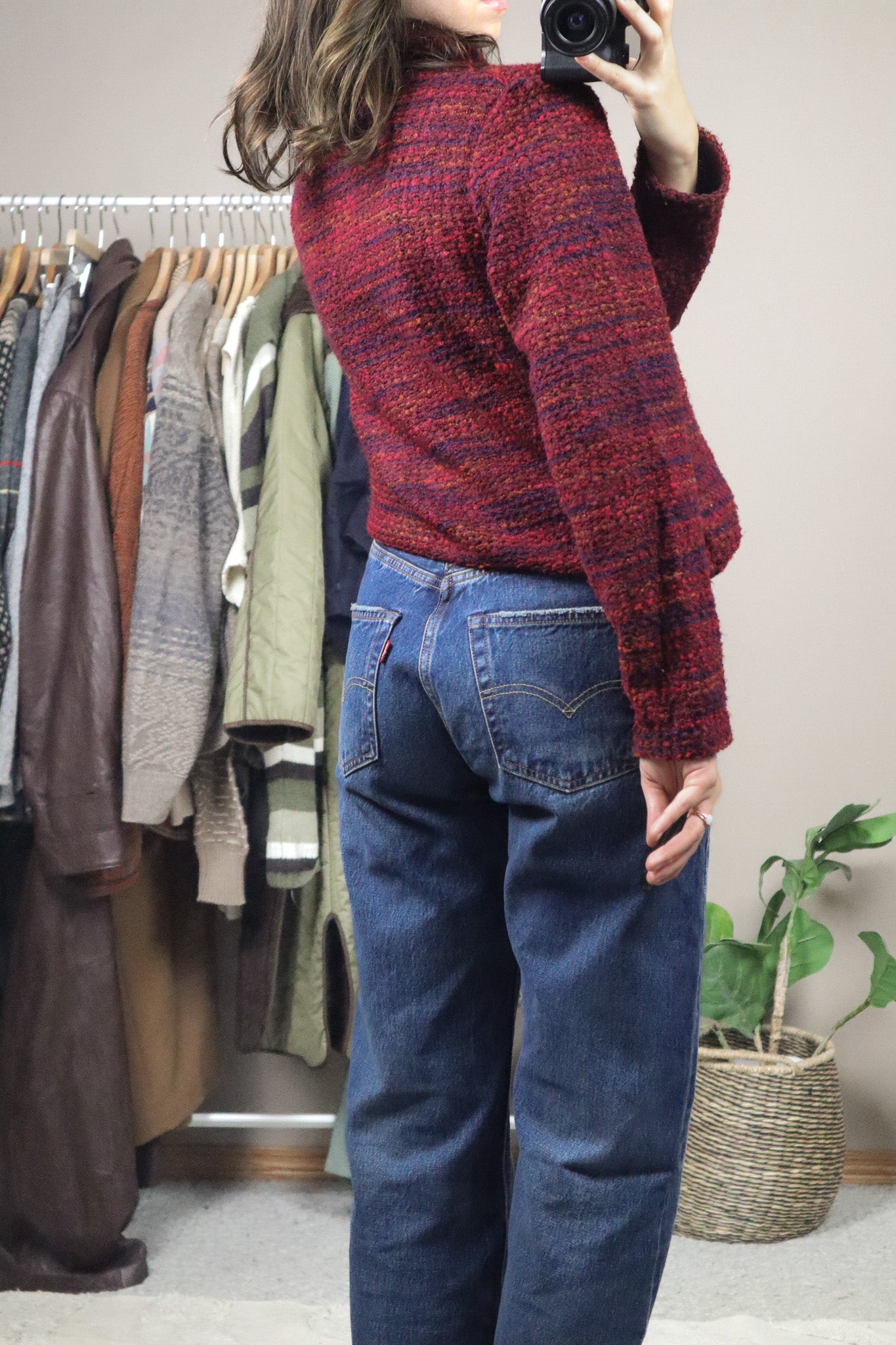 Made in USA x Vintage x Wool Blend Sweater (S)