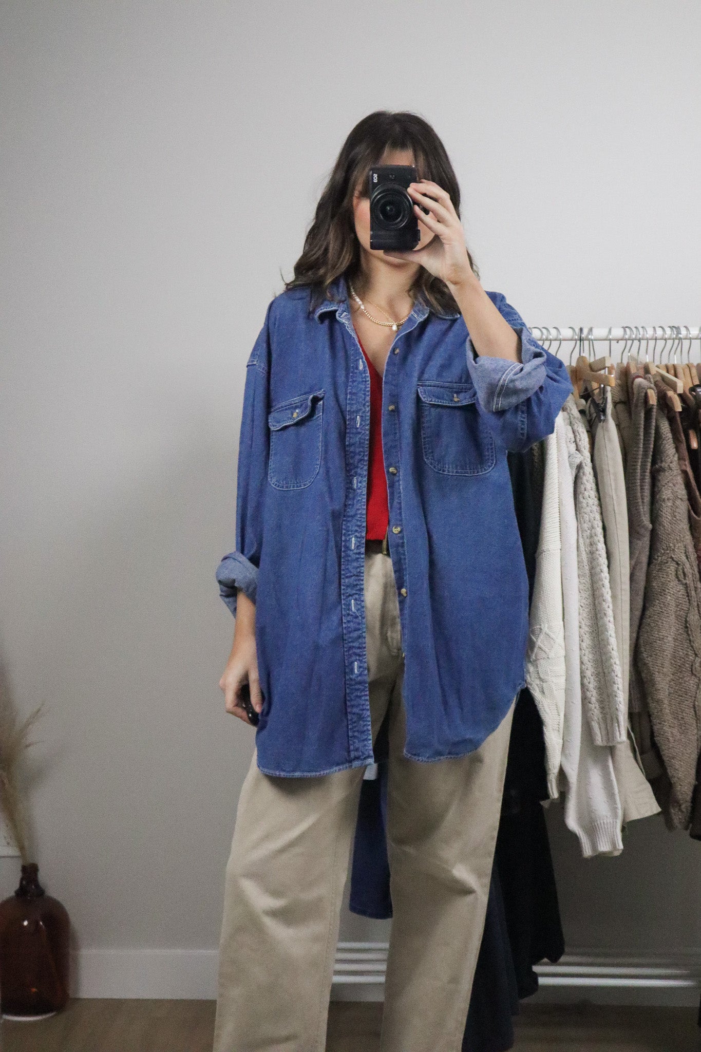 Vintage x Denim Long-Sleeve (L)