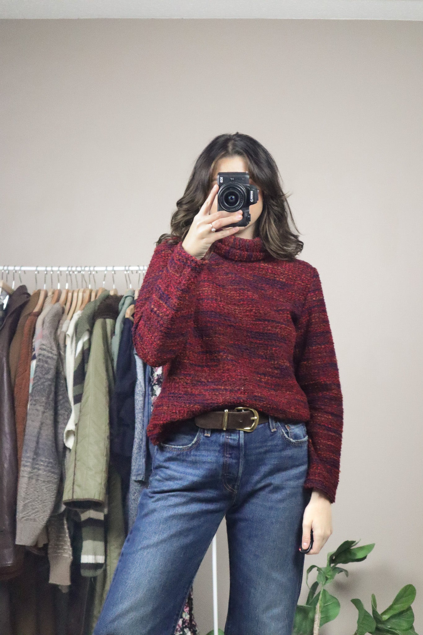 Made in USA x Vintage x Wool Blend Sweater (S)
