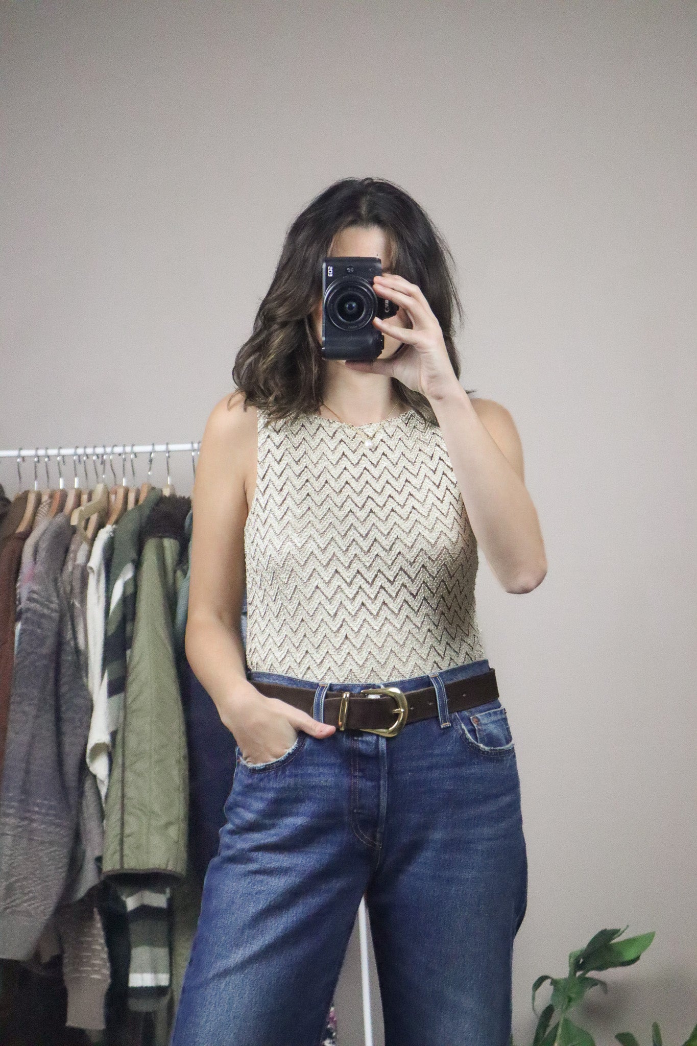 Vintage x Textured Tank (S)