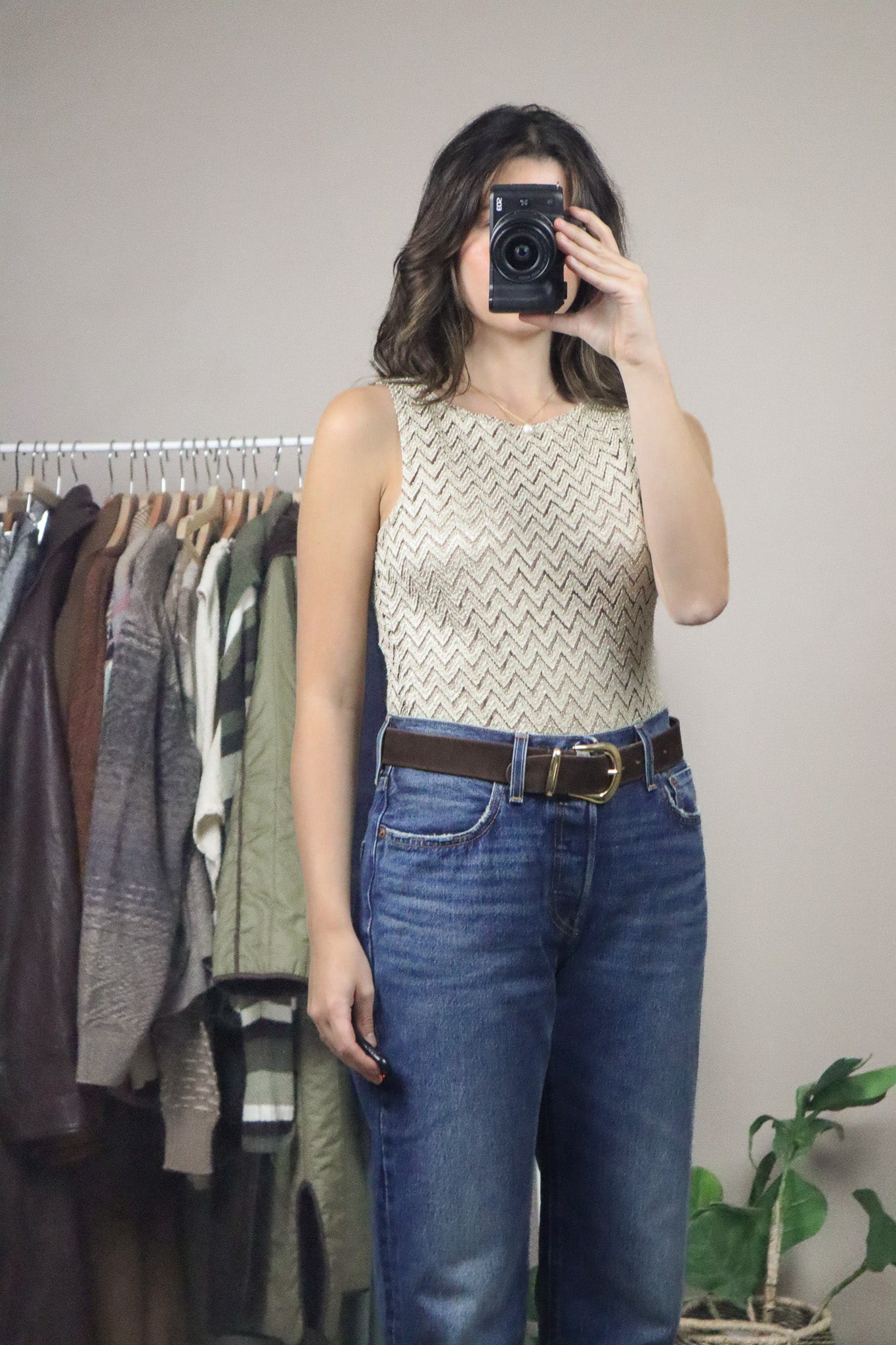 Vintage x Textured Tank (S)