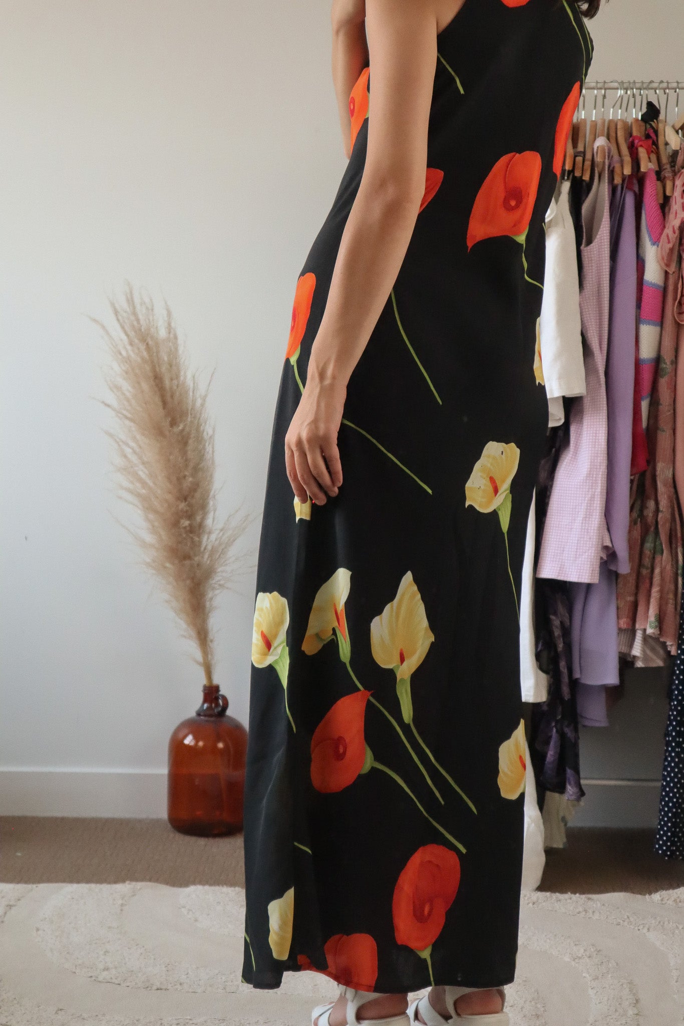 Made in Canada x Vintage x Floral Maxi Dress (4/6)