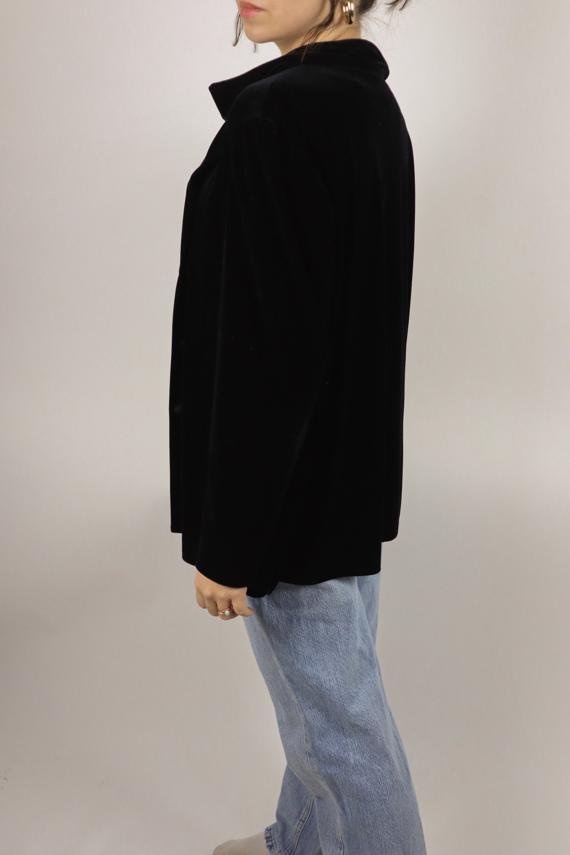 Vintage x Velvet Button Up (M/L)
