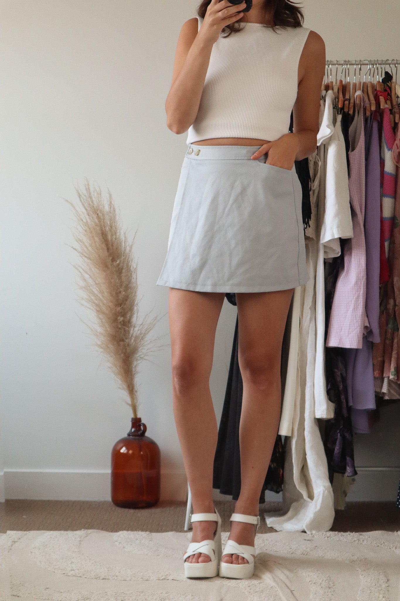 Vintage x Mini Skirt (2)