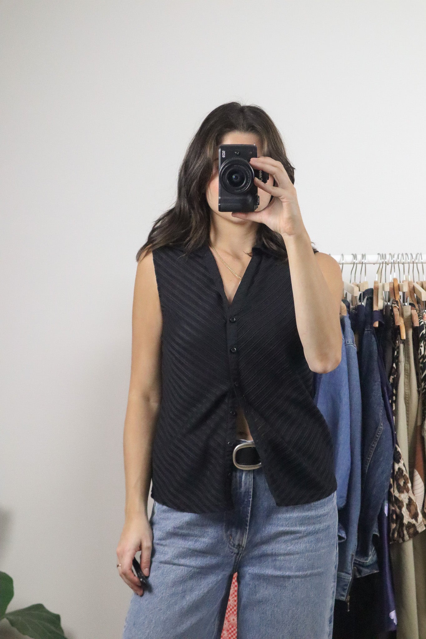 Vintage x Collared Tank (M)
