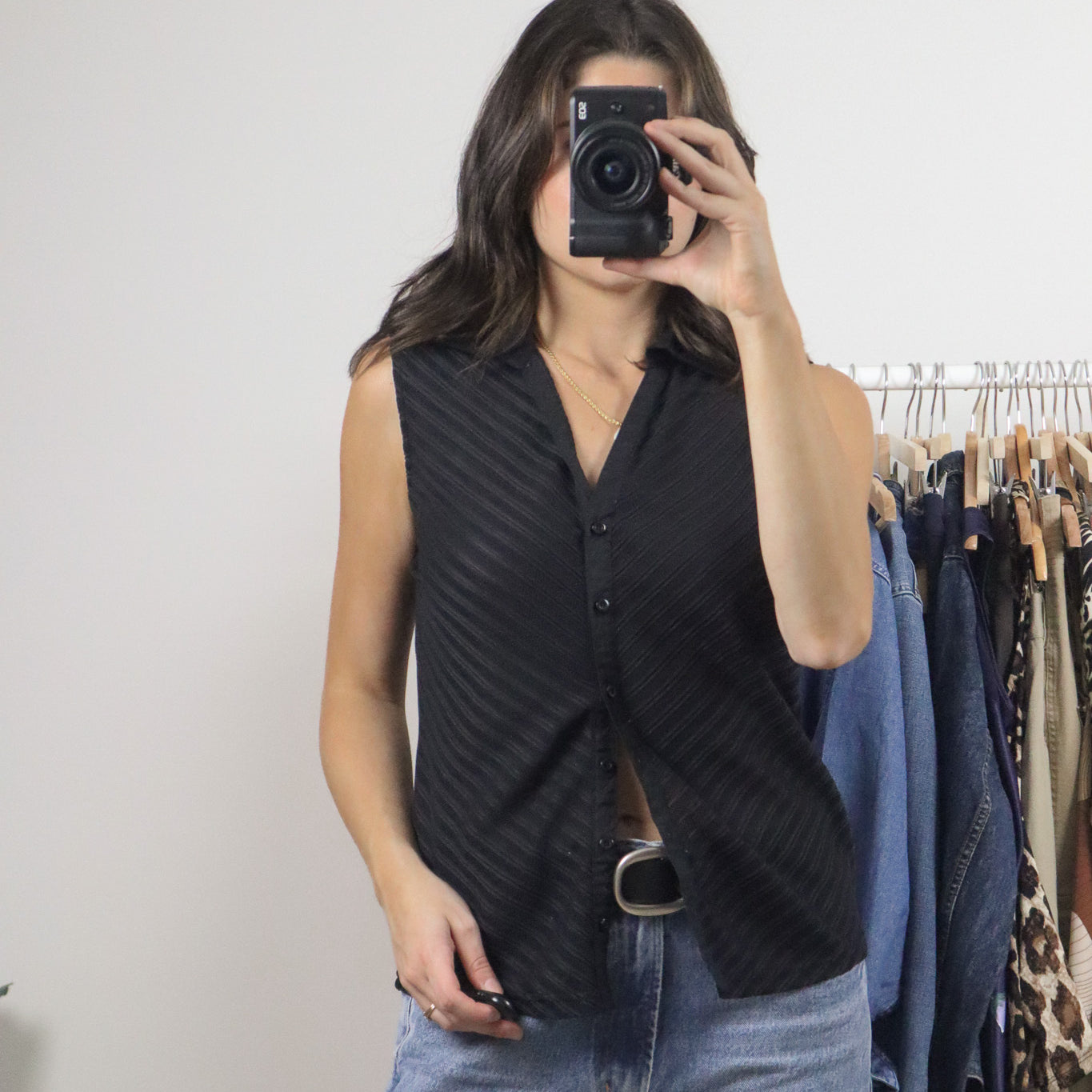 Vintage x Collared Tank (M)