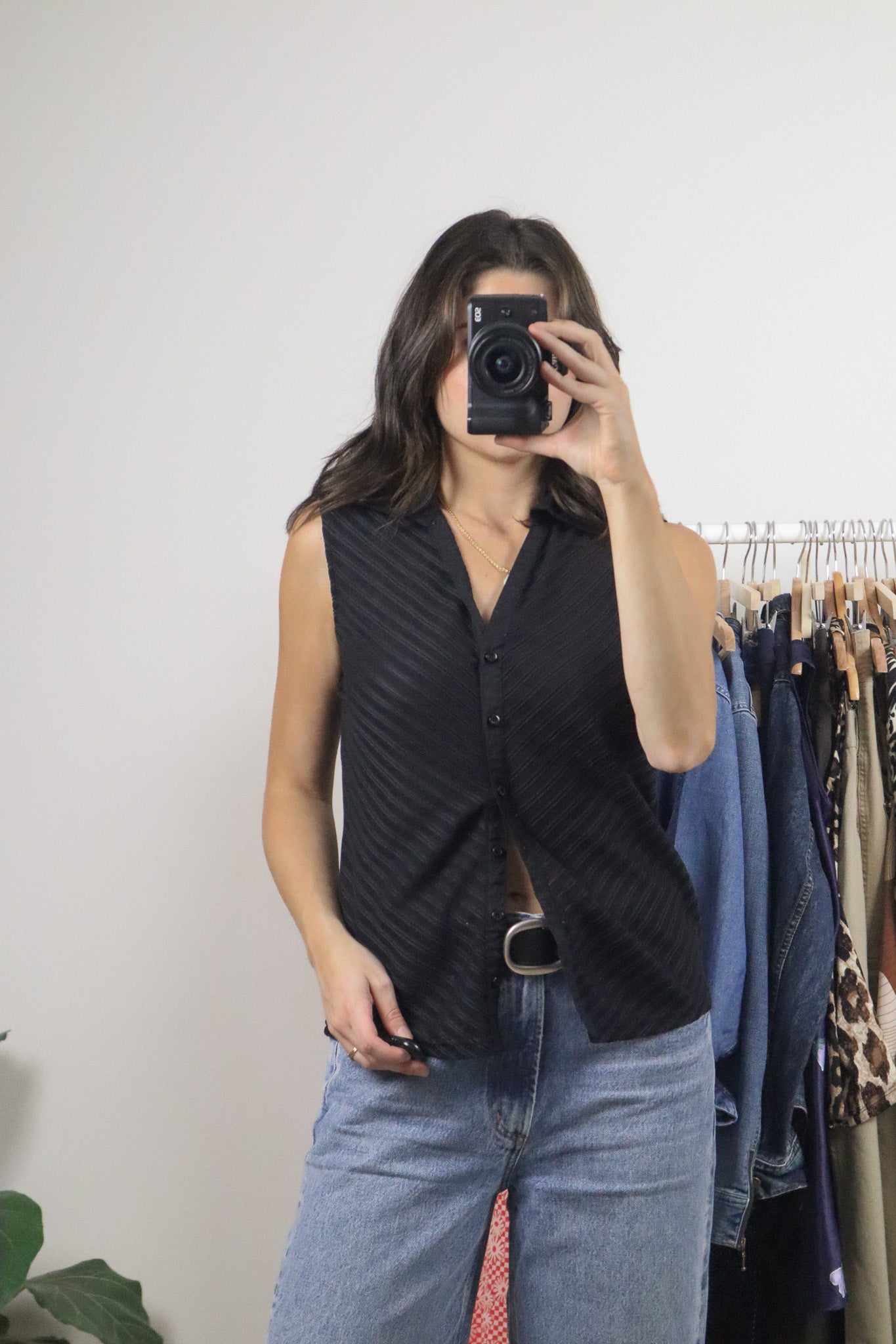 Vintage x Collared Tank (M)