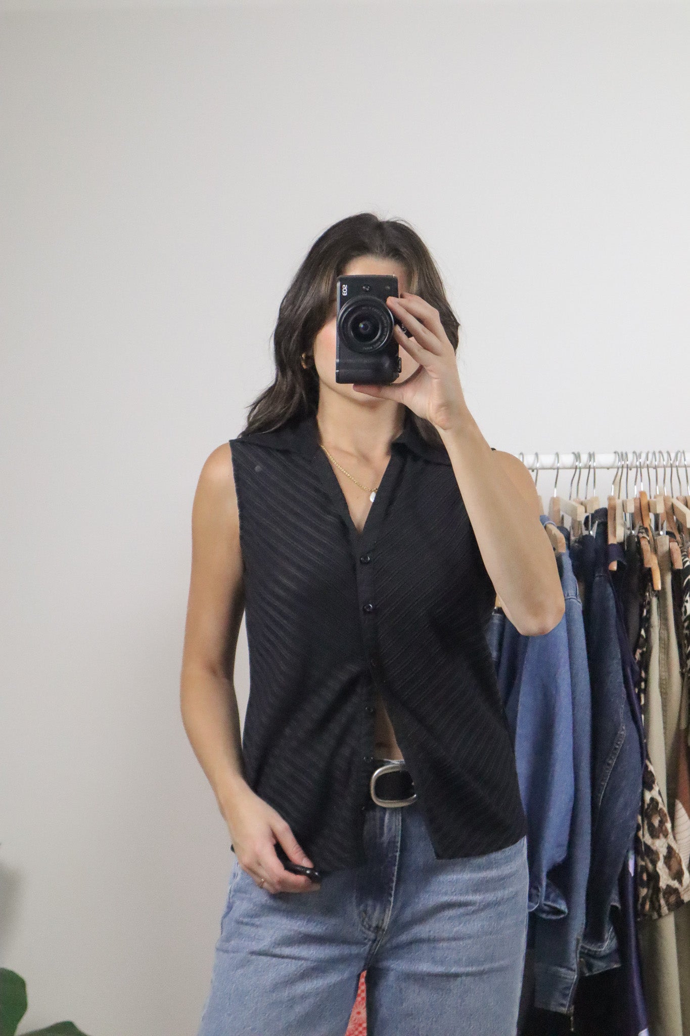 Vintage x Collared Tank (M)