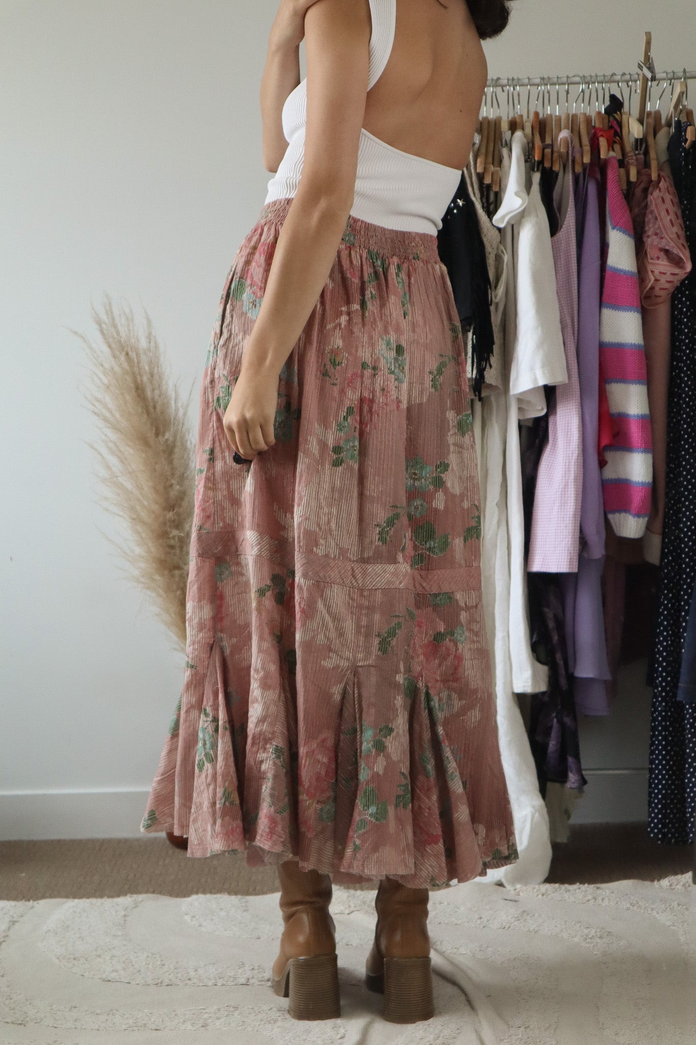Free People x Floral Maxi Skirt (6)