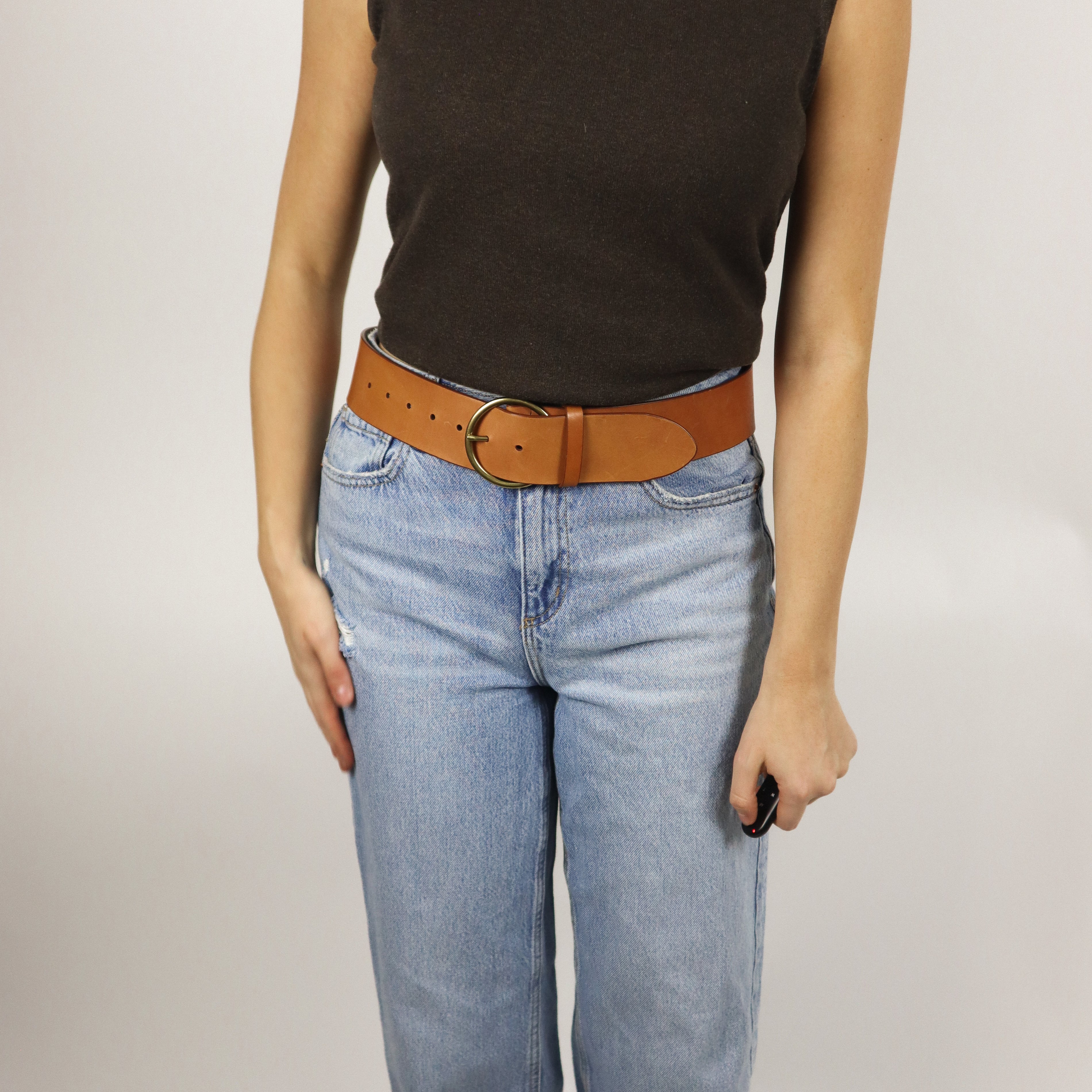 Aritzia x Leather Belt (S/M)