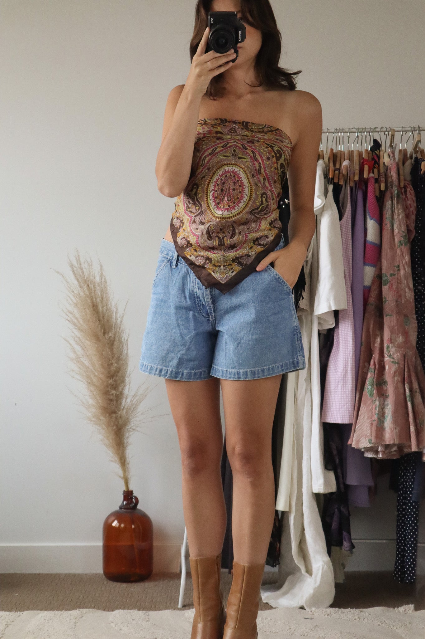 Silk Paisley Scarf