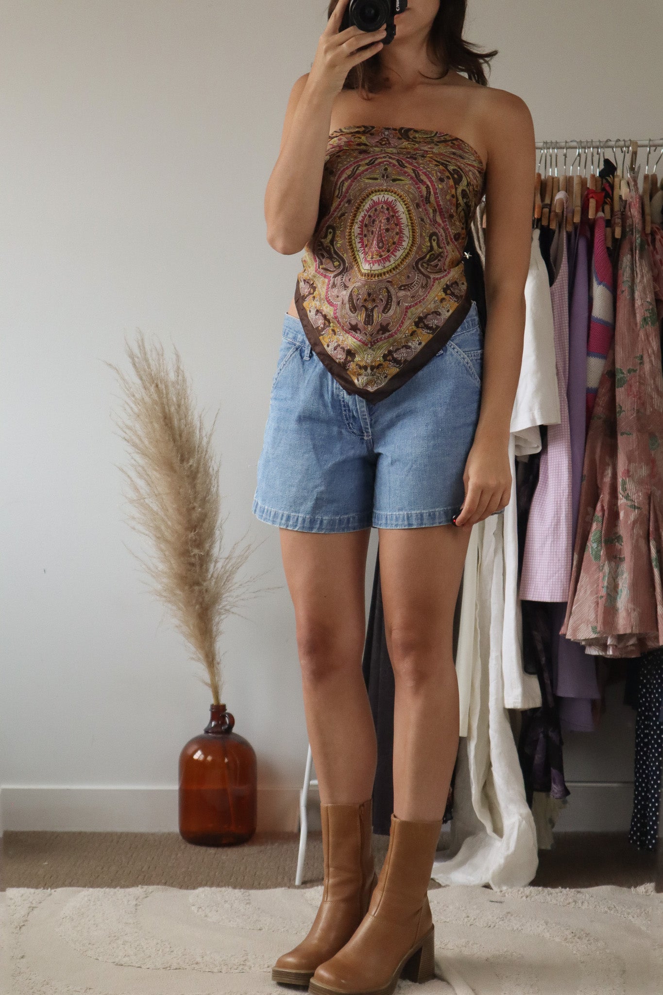 Silk Paisley Scarf