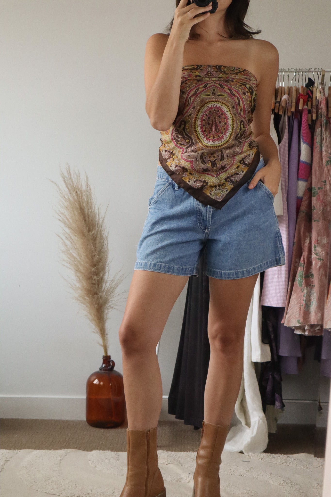 Silk Paisley Scarf
