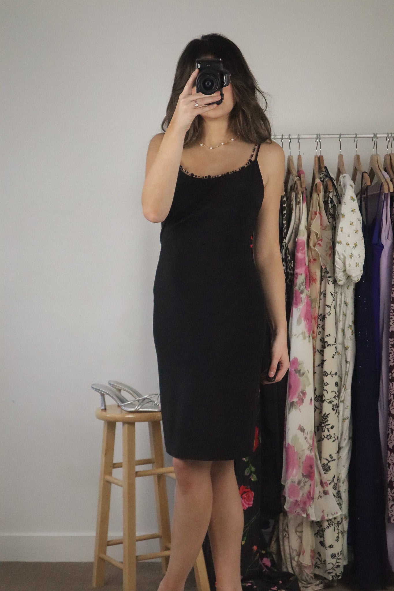 Made in Canada x Vintage x Beaded Midi Dress (4/6)