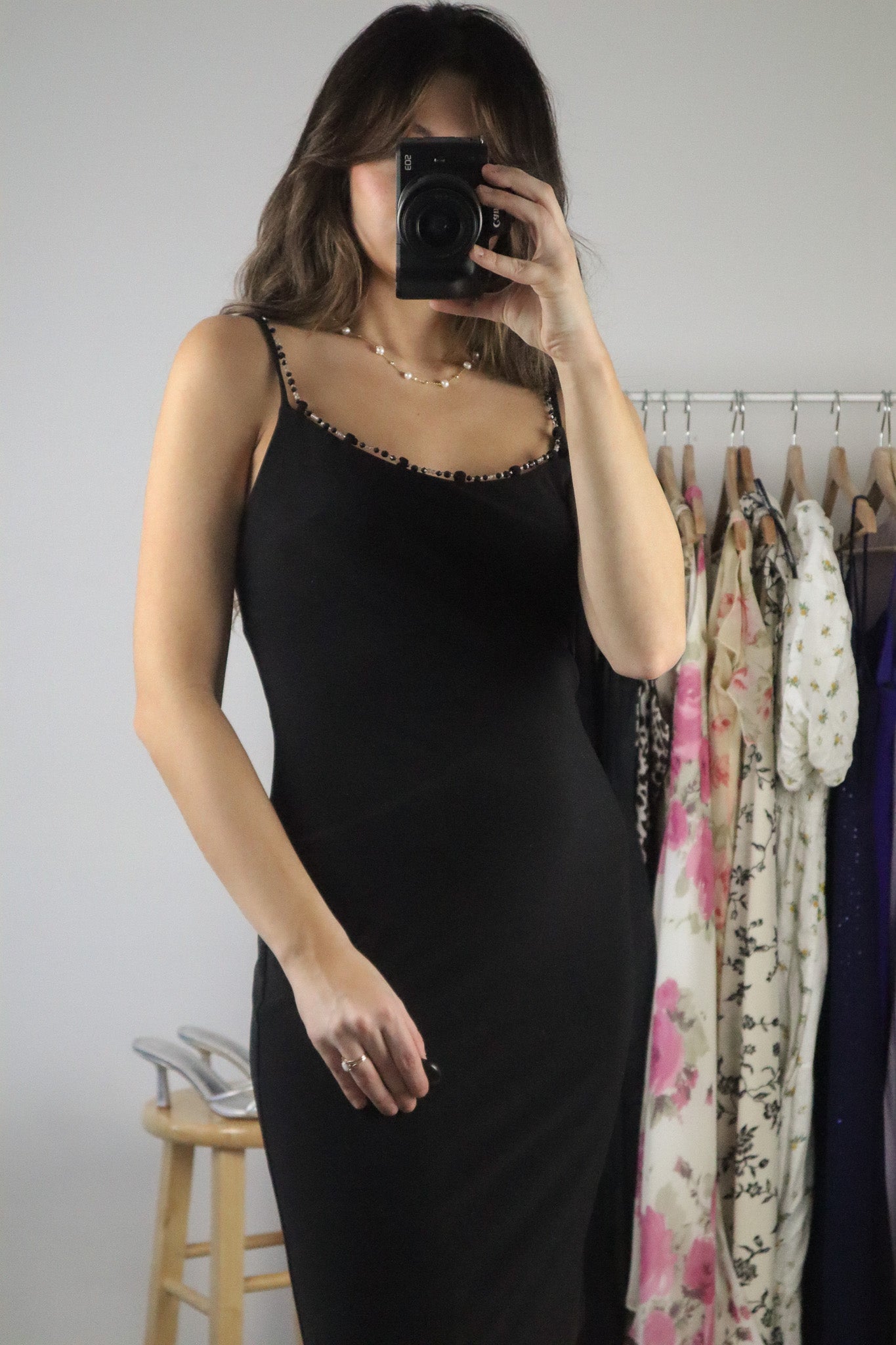 Made in Canada x Vintage x Beaded Midi Dress (4/6)