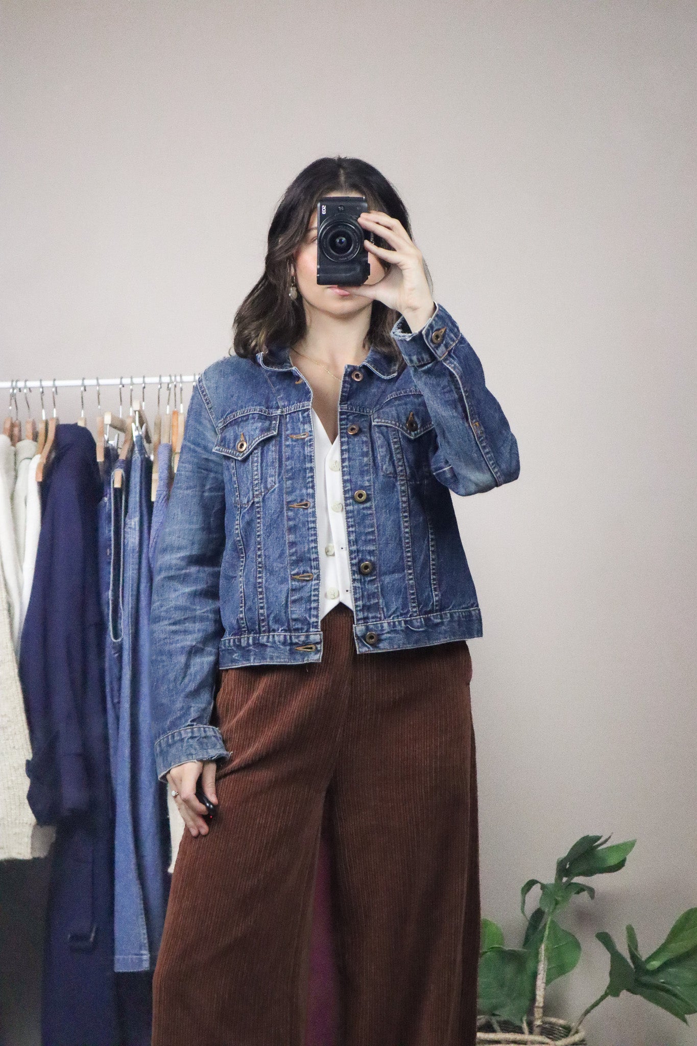 Made in Canada x Vintage x Denim Jaket (S)