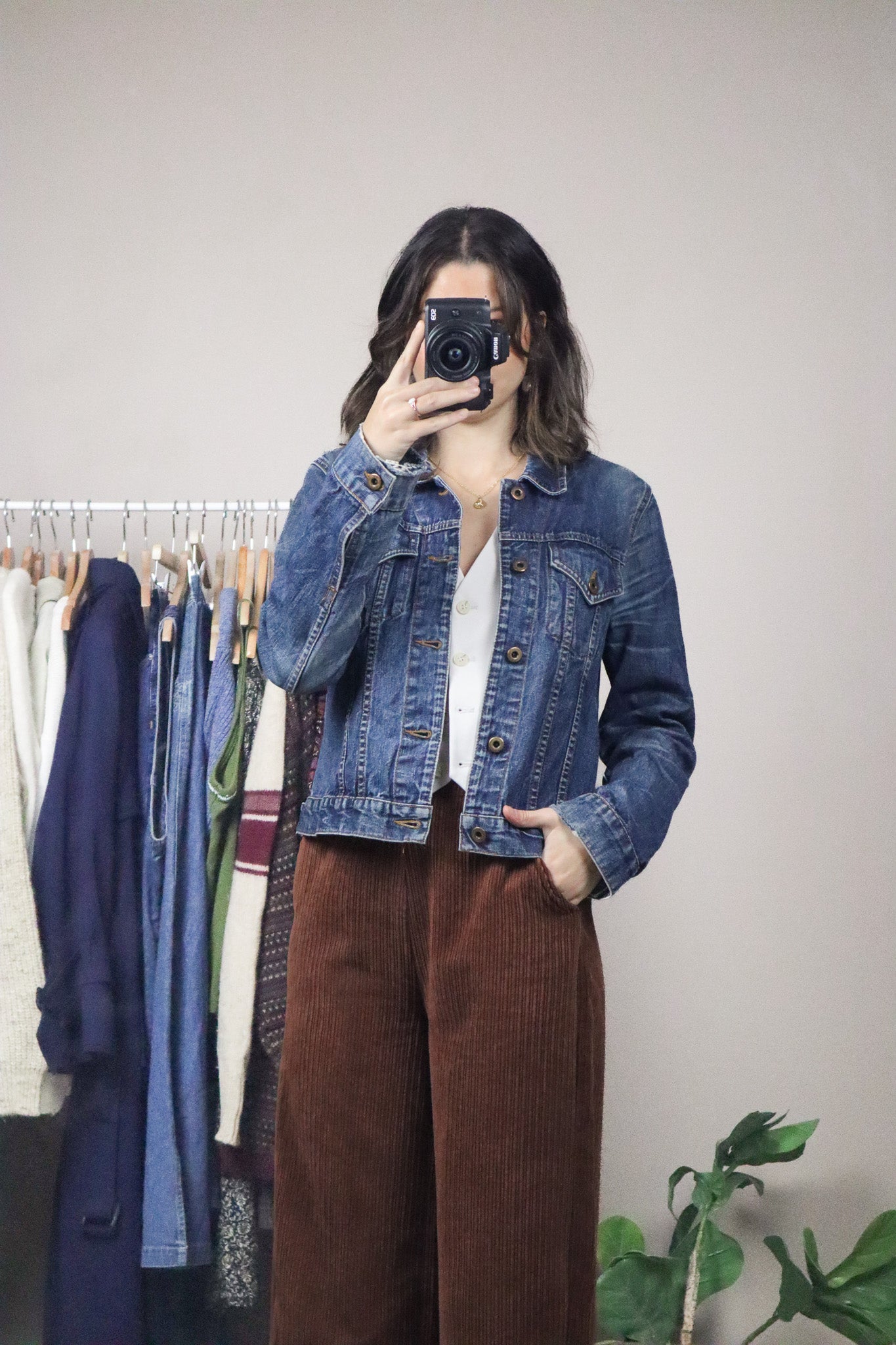 Made in Canada x Vintage x Denim Jaket (S)