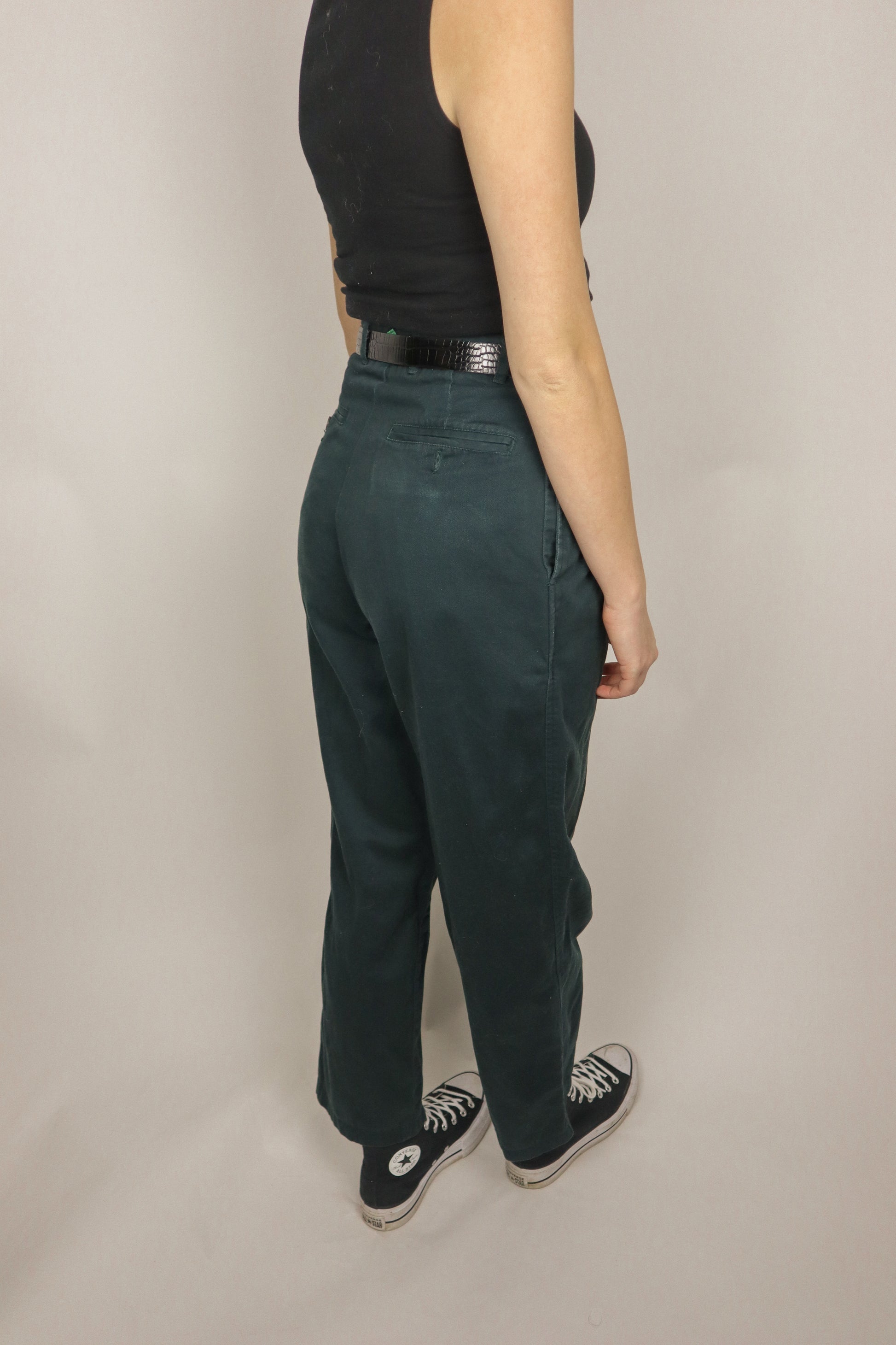 Vintage x Pleated Trousers (2/4)