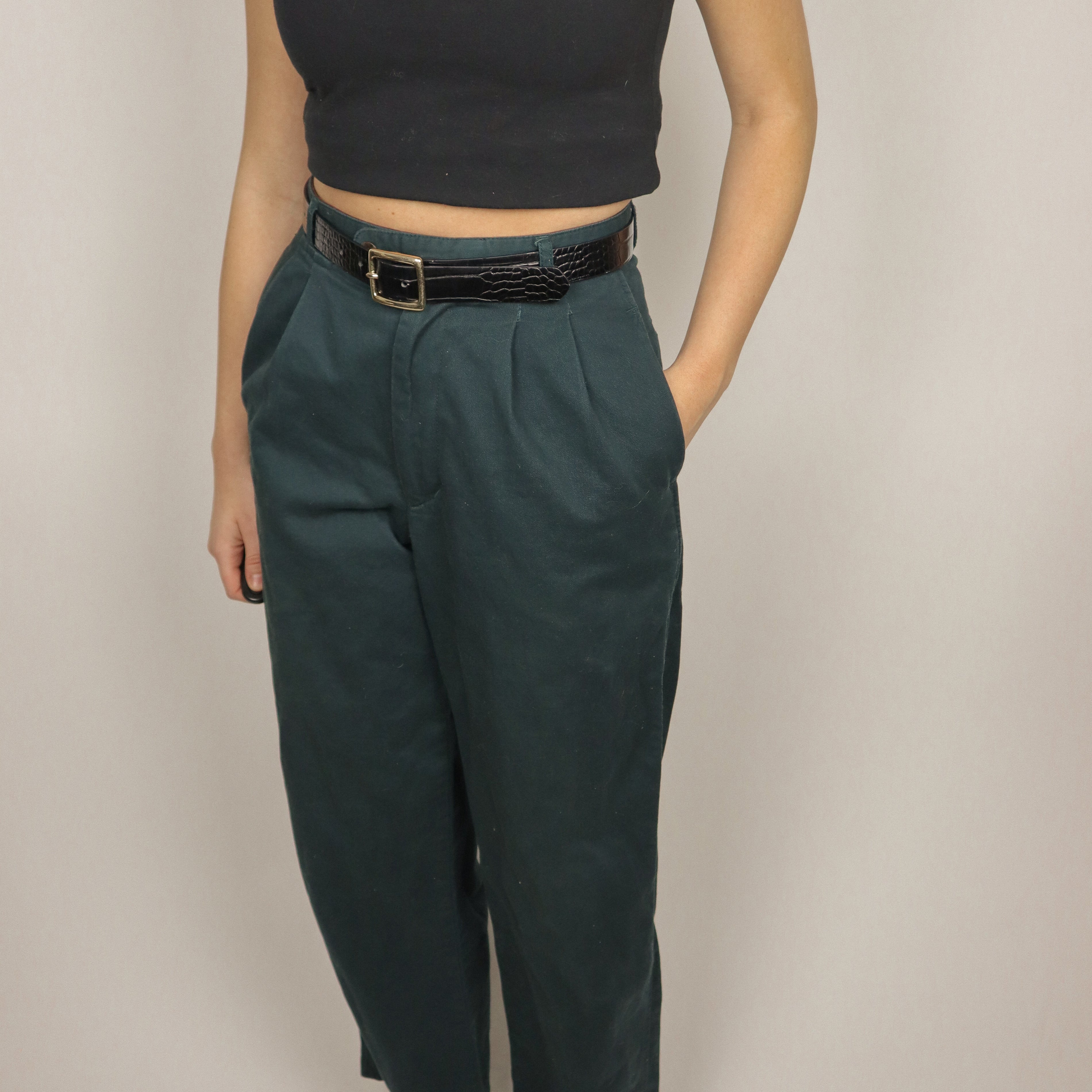 Vintage x Pleated Trousers (2/4)