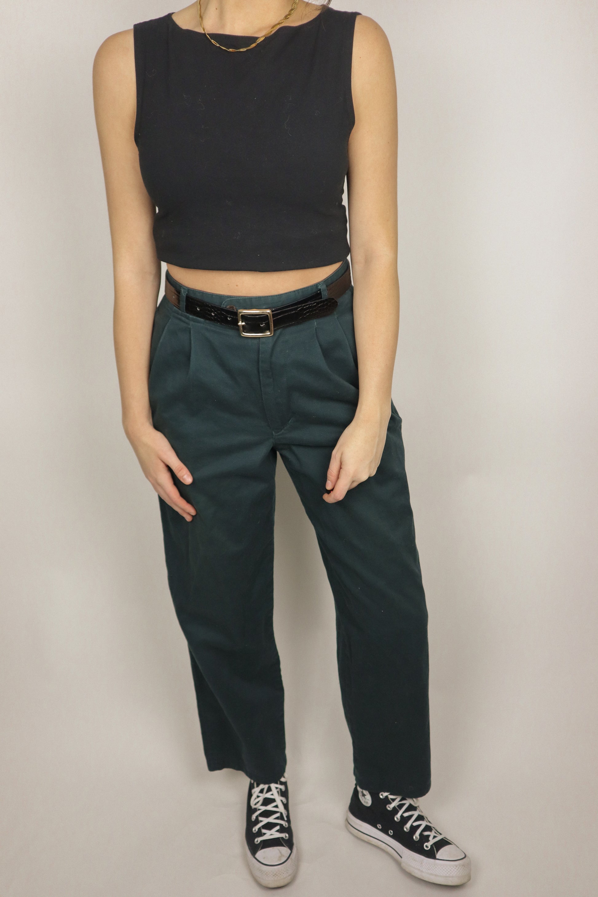 Vintage x Pleated Trousers (2/4)