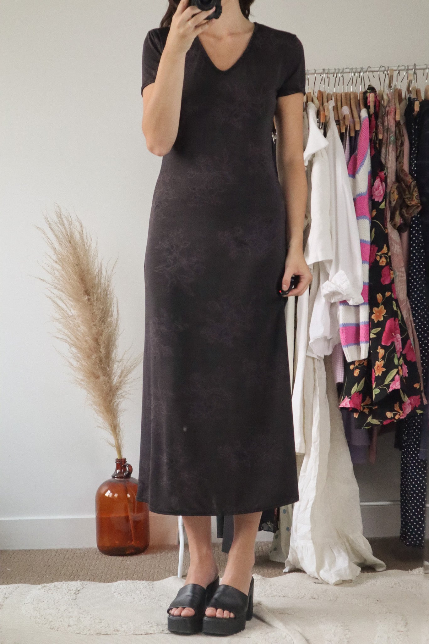 Made in Canada x Vintage x Floral Maxi Dress (4-8)