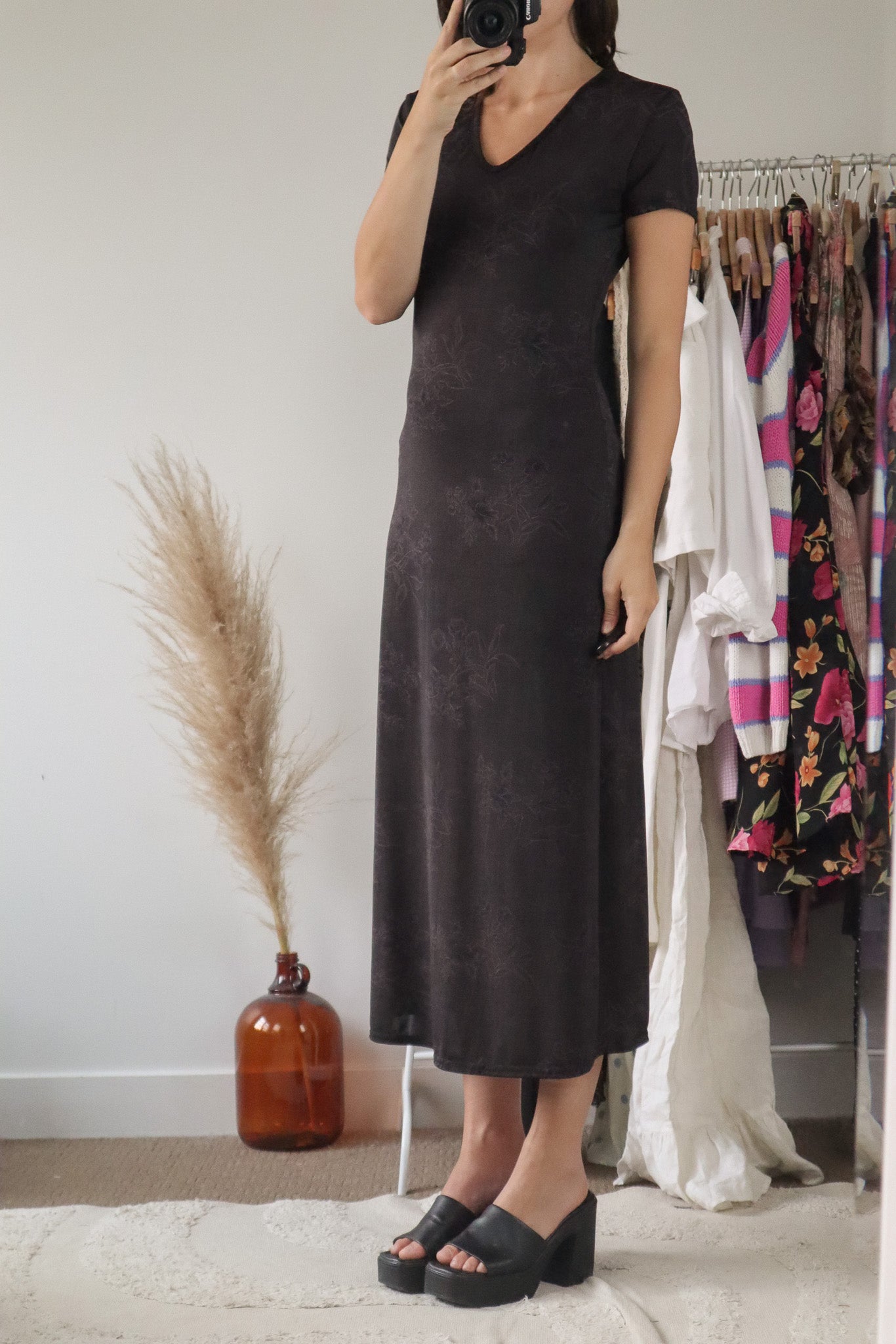 Made in Canada x Vintage x Floral Maxi Dress (4-8)