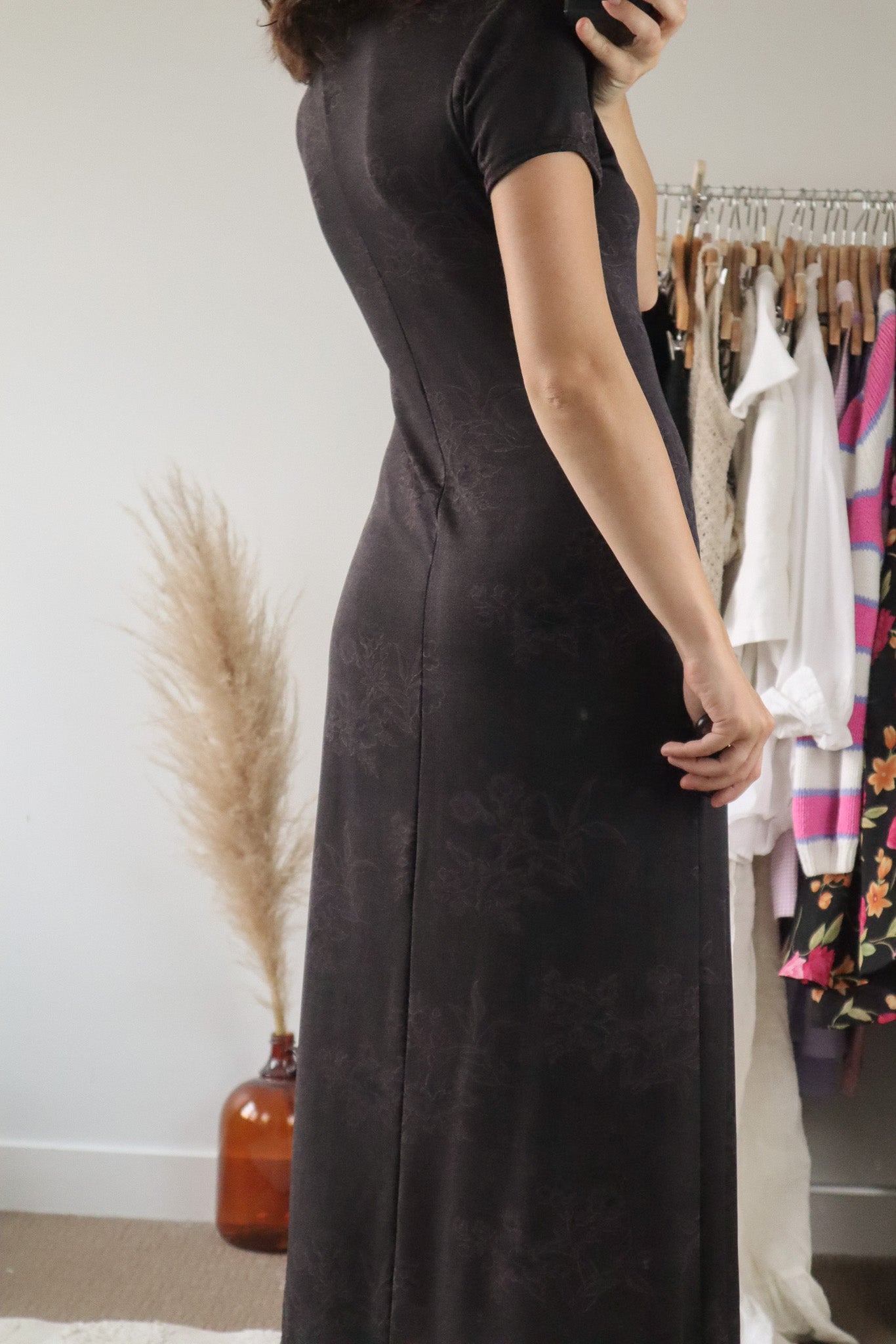 Made in Canada x Vintage x Floral Maxi Dress (4-8)