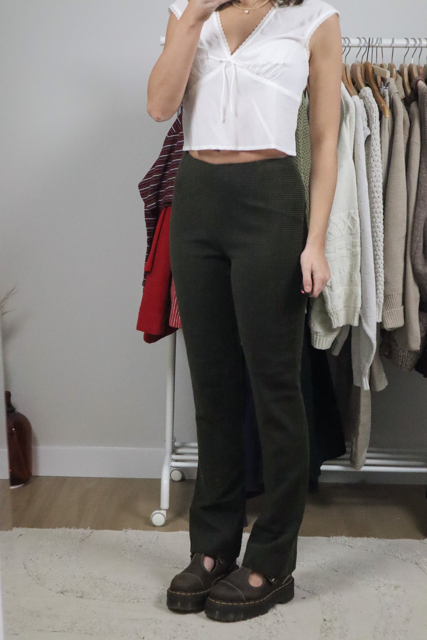 Made in USA x Vintage x Calvin Klein Holt Renfrew Wool Blend Pants (4)