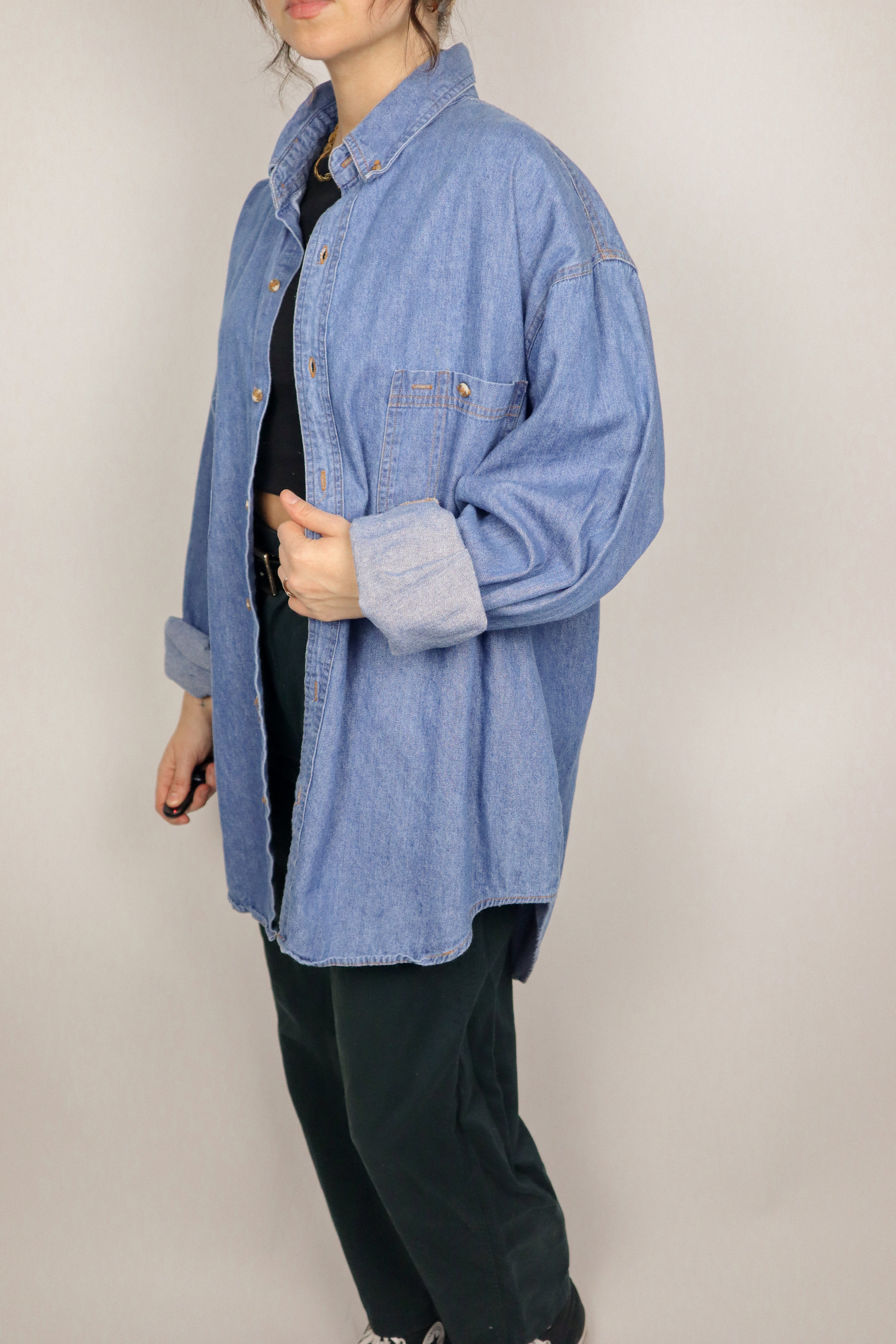 Vintage x Denim Shirt (M-XL)