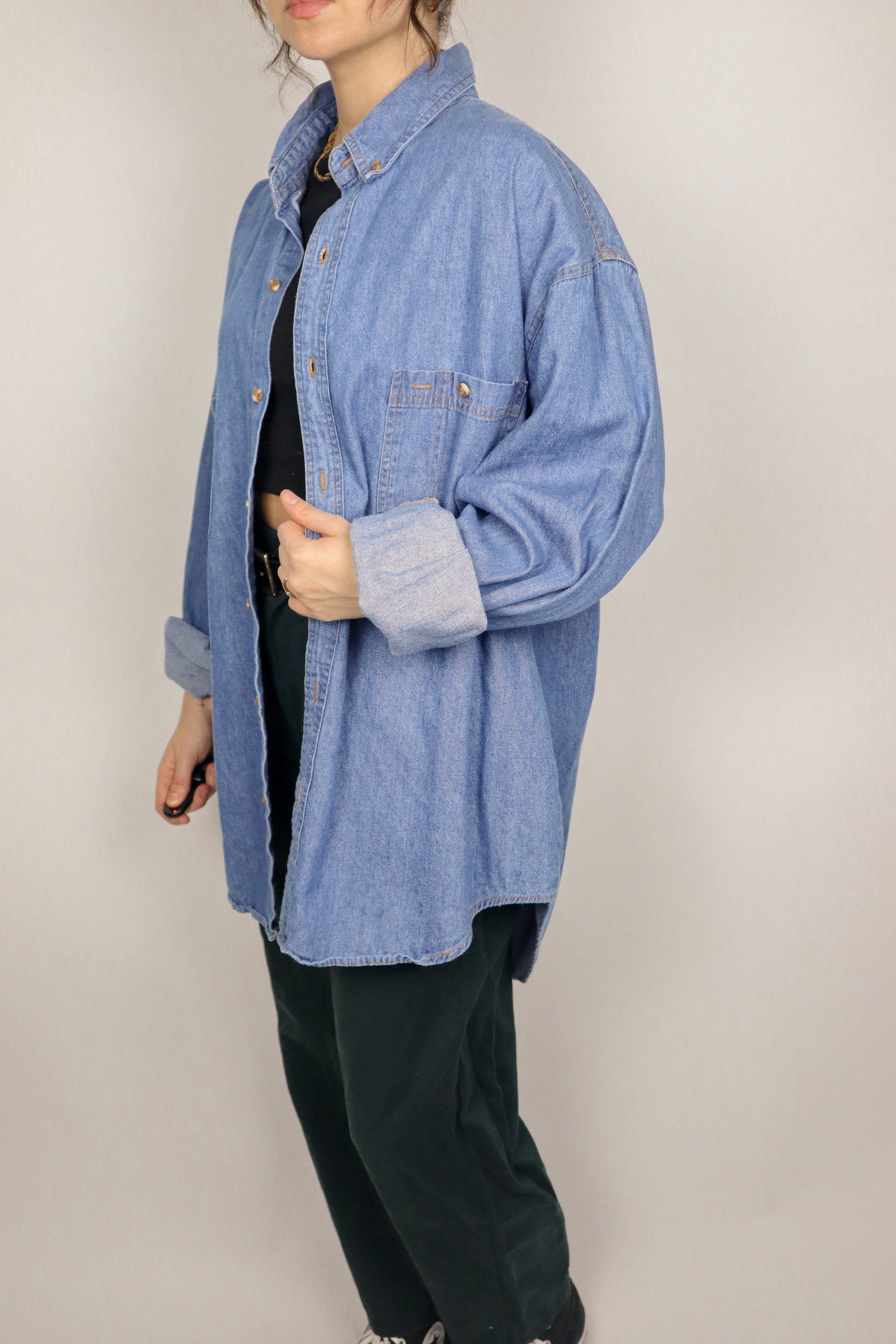 Vintage x Denim Shirt (M-XL)