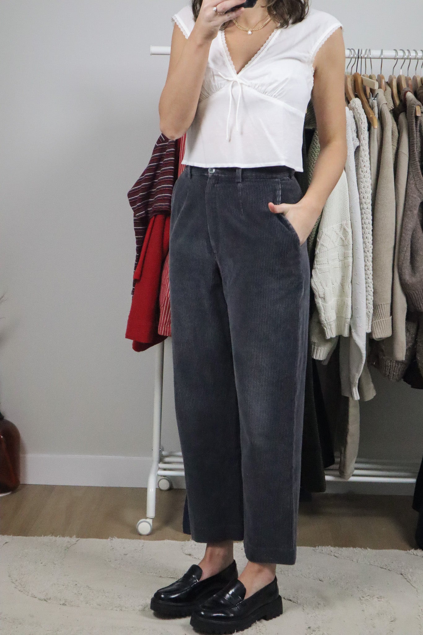 Vintage x Corduroy Pants (4/6)