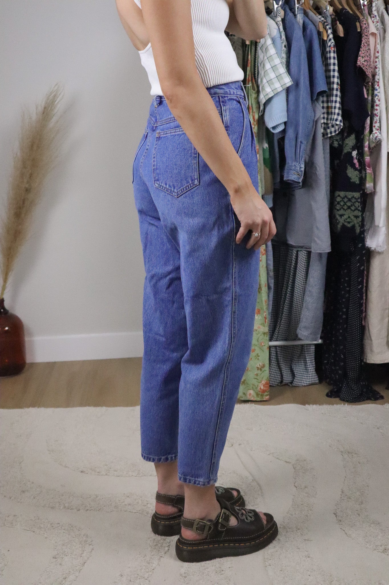 Made in Canada x Vintage x Pleated Jeans (2)