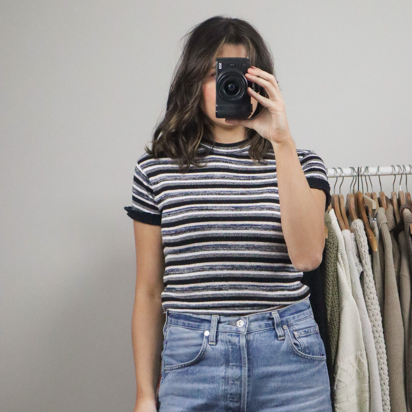 Vintage x Striped T-Shirt (S)