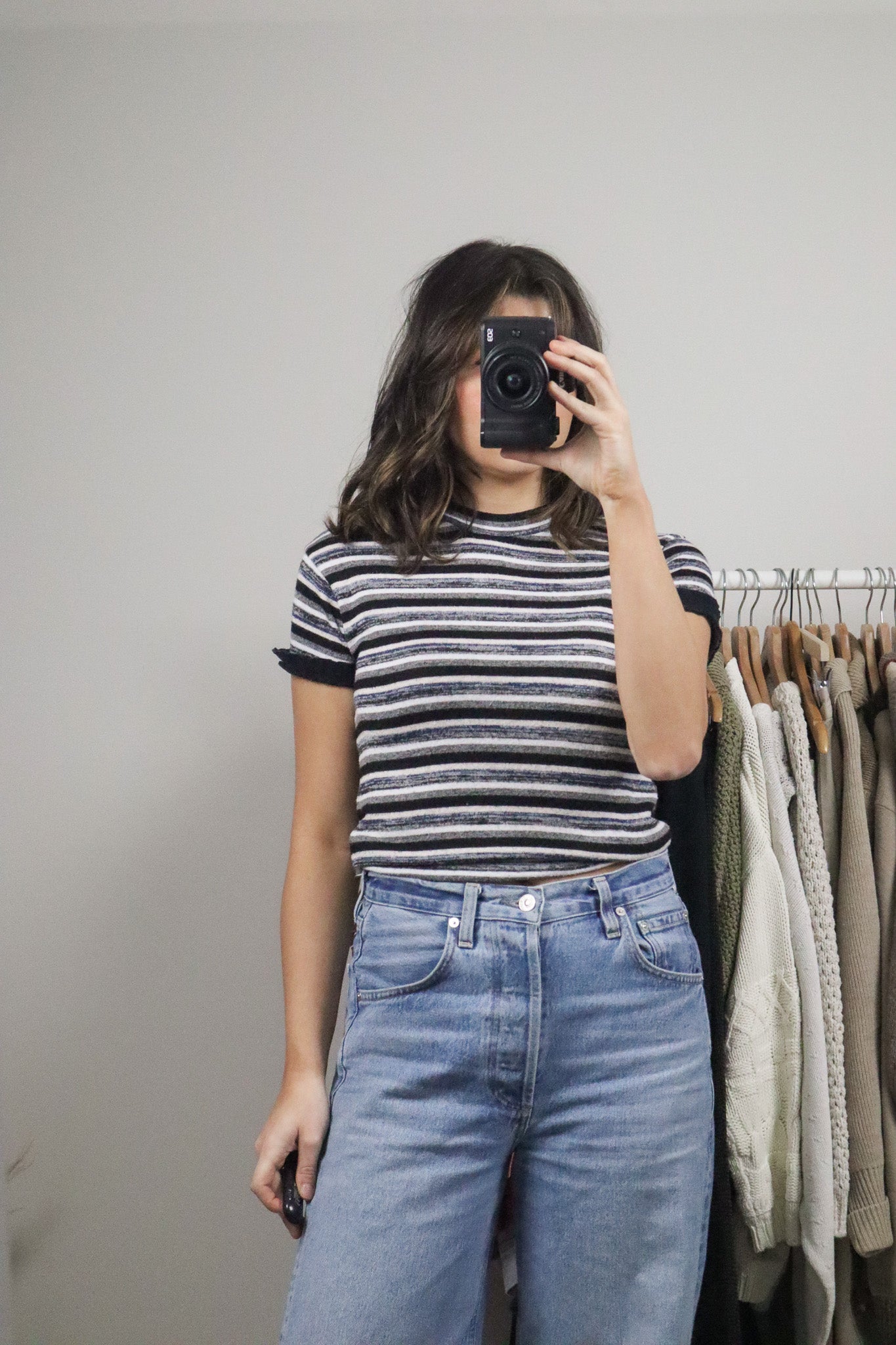 Vintage x Striped T-Shirt (S)