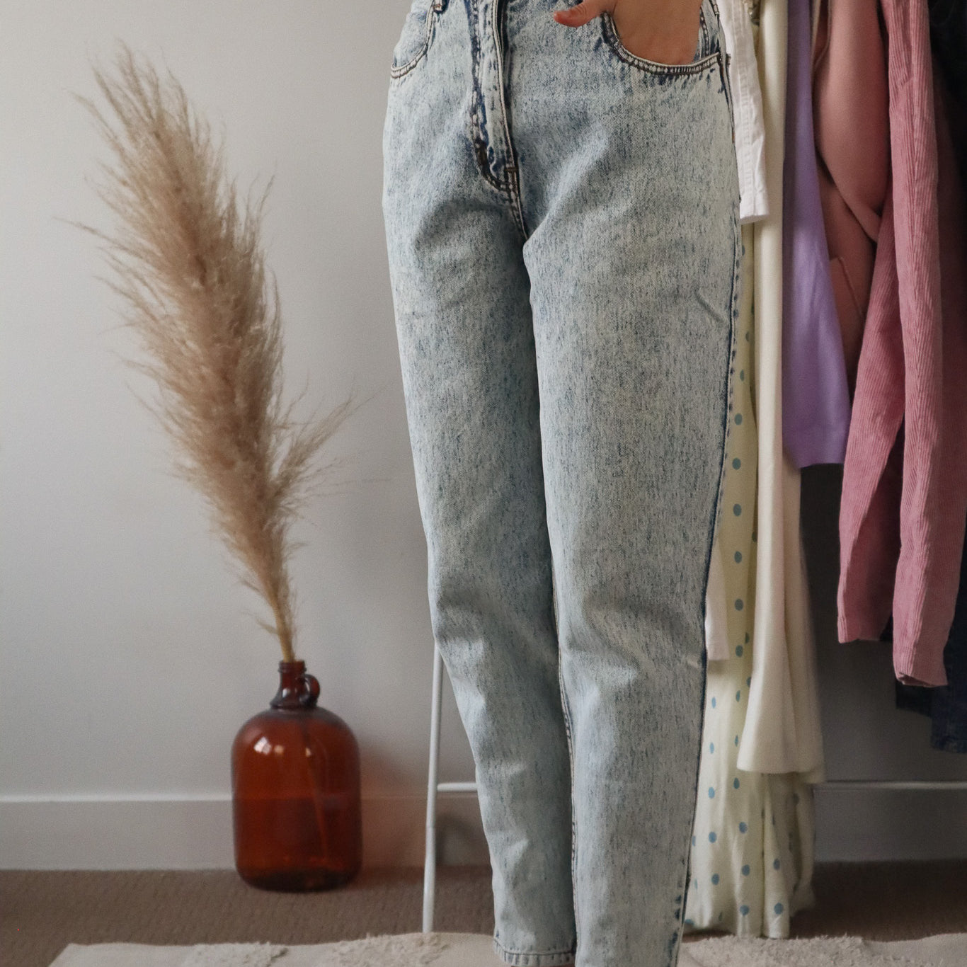 Vintage x Acid Wash Jeans (6)