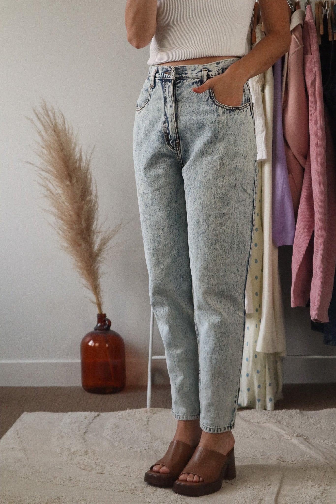 Vintage x Acid Wash Jeans (6)