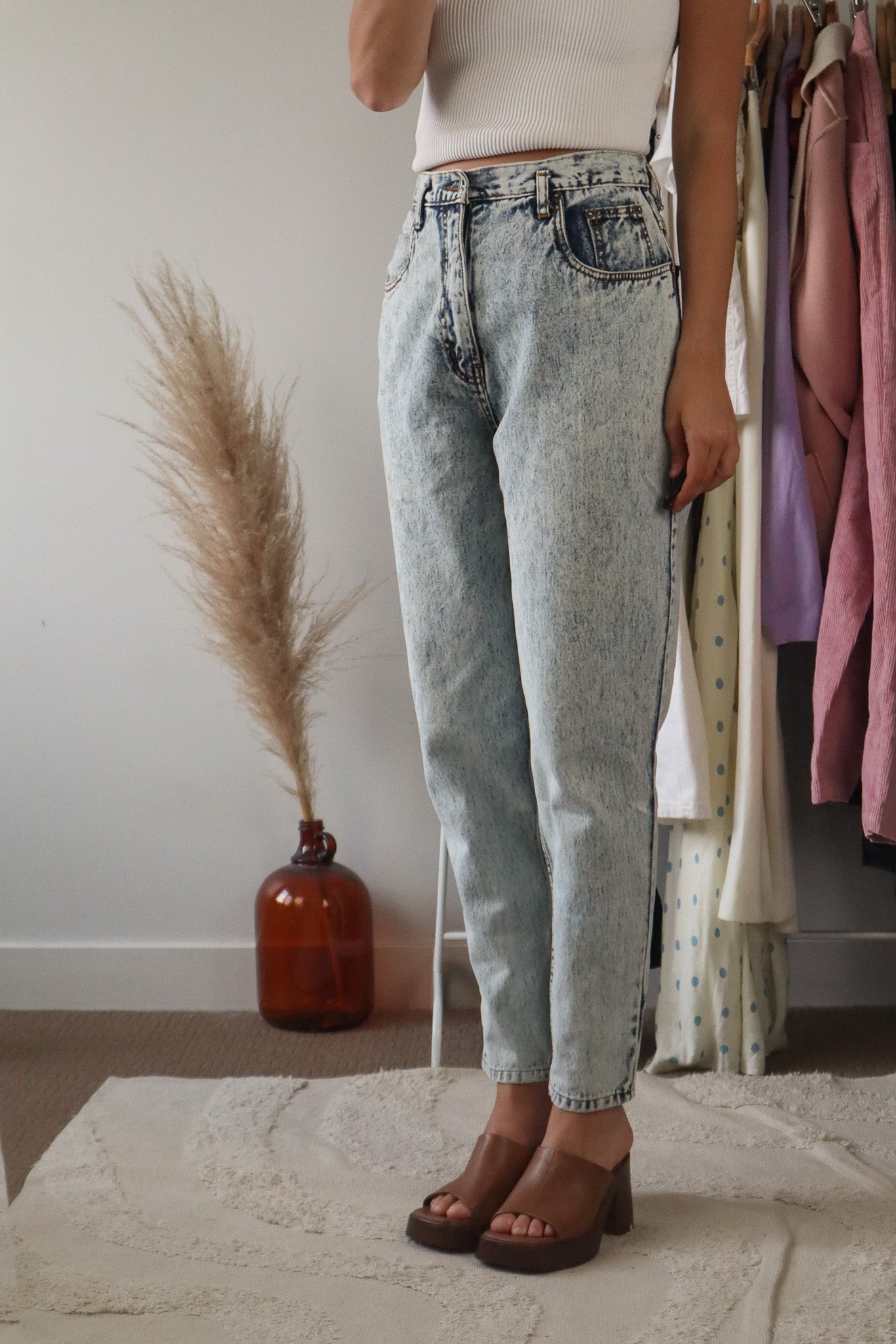 Vintage x Acid Wash Jeans (6)