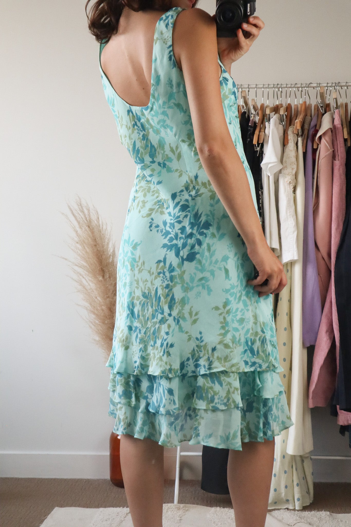 Made in Canada x Vintage x Sequence Dress (L)