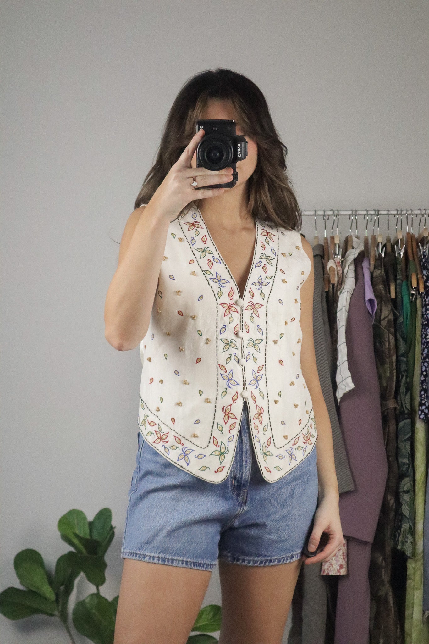 Vintage x Silk Beaded & Embroidered Vest (6)