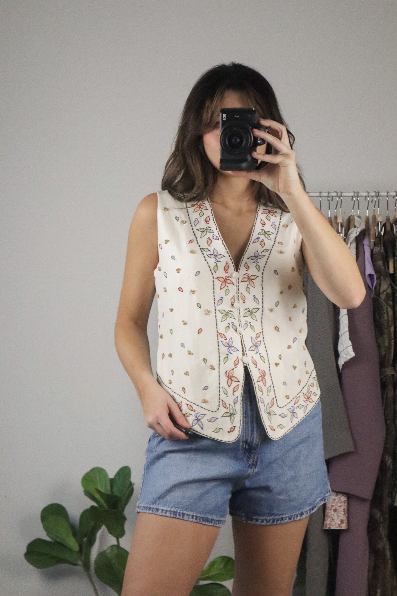 Vintage x Silk Beaded & Embroidered Vest (6)