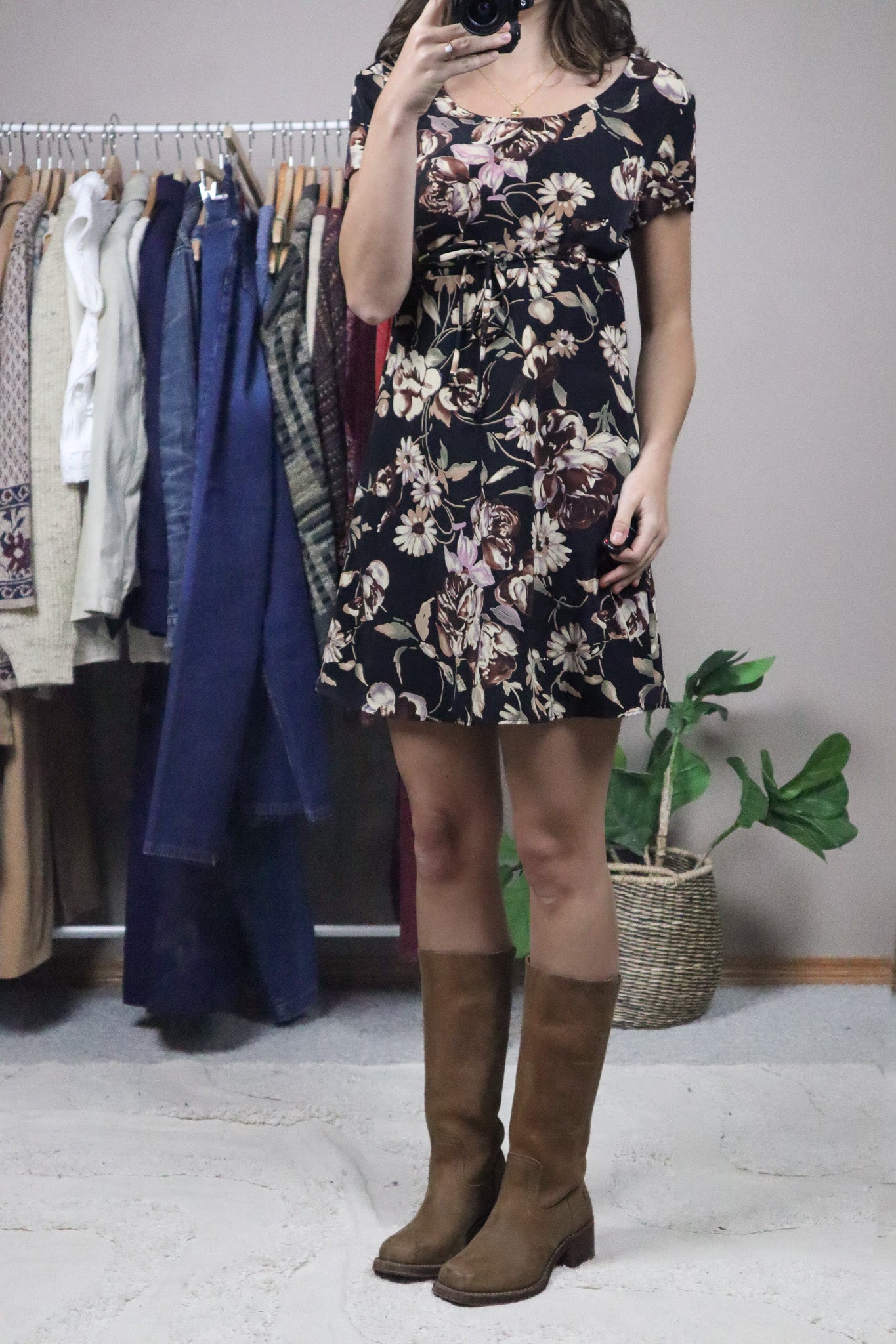 Made in Canada x Vintage x Floral Dress (4)