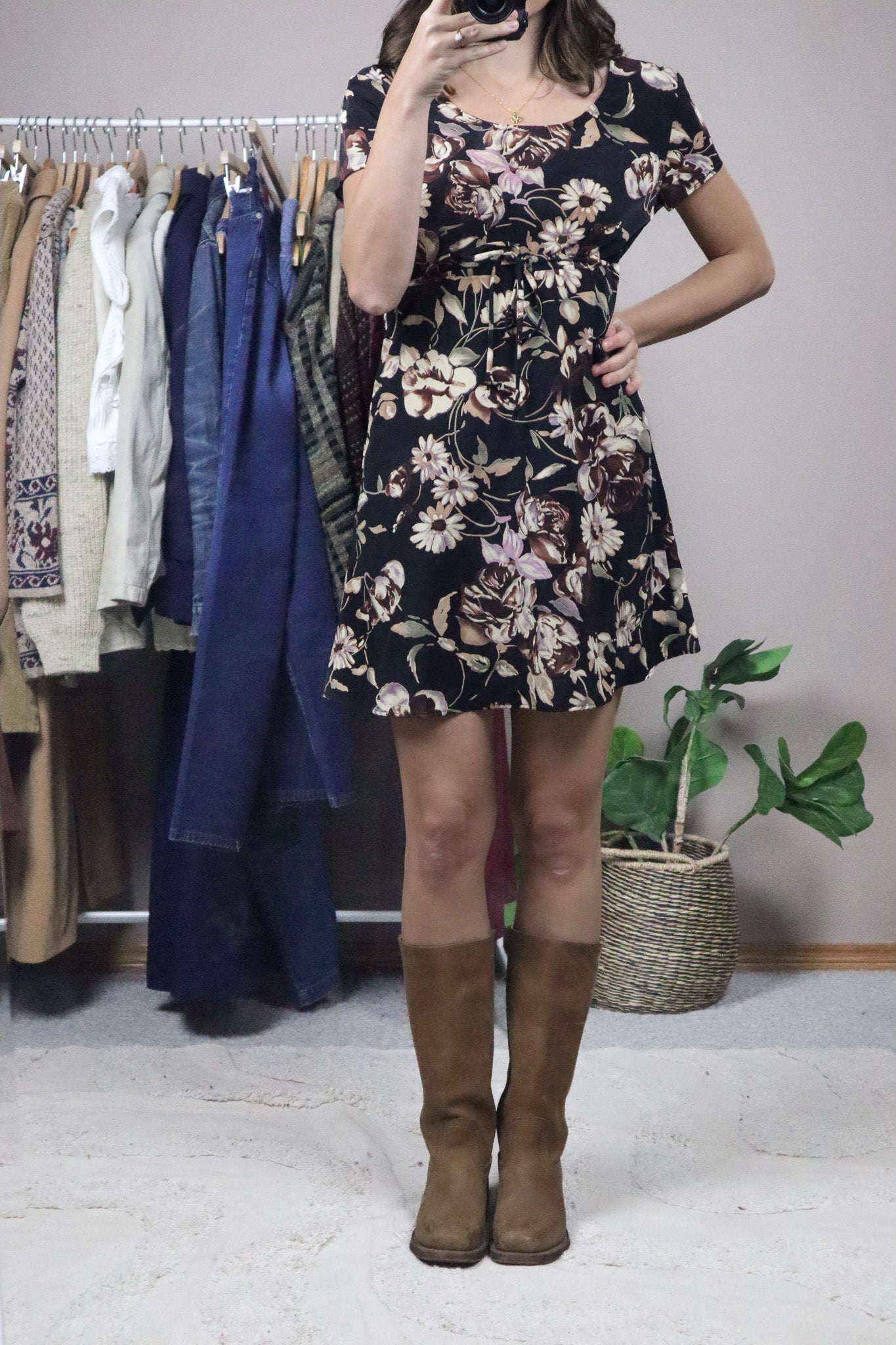 Made in Canada x Vintage x Floral Dress (4)