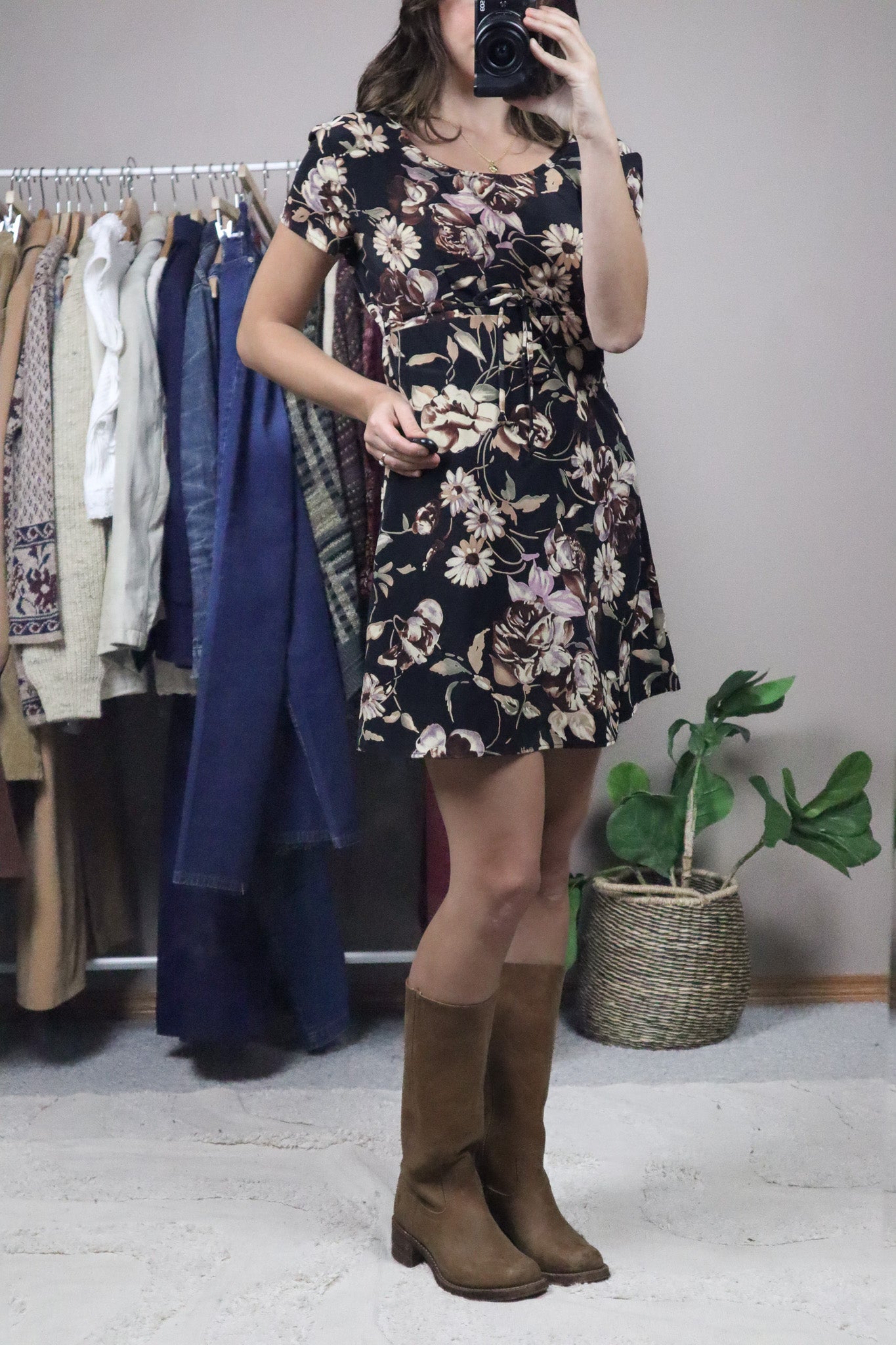 Made in Canada x Vintage x Floral Dress (4)