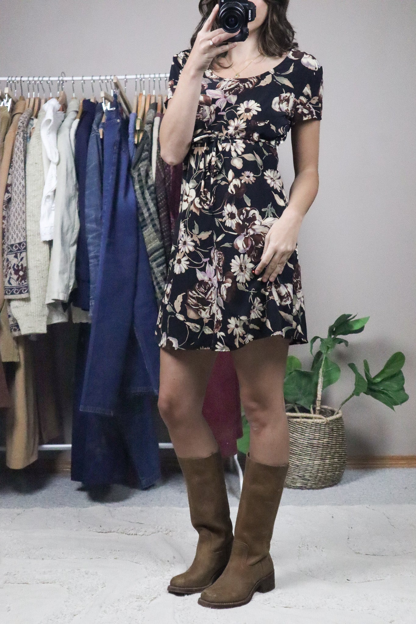 Made in Canada x Vintage x Floral Dress (4)