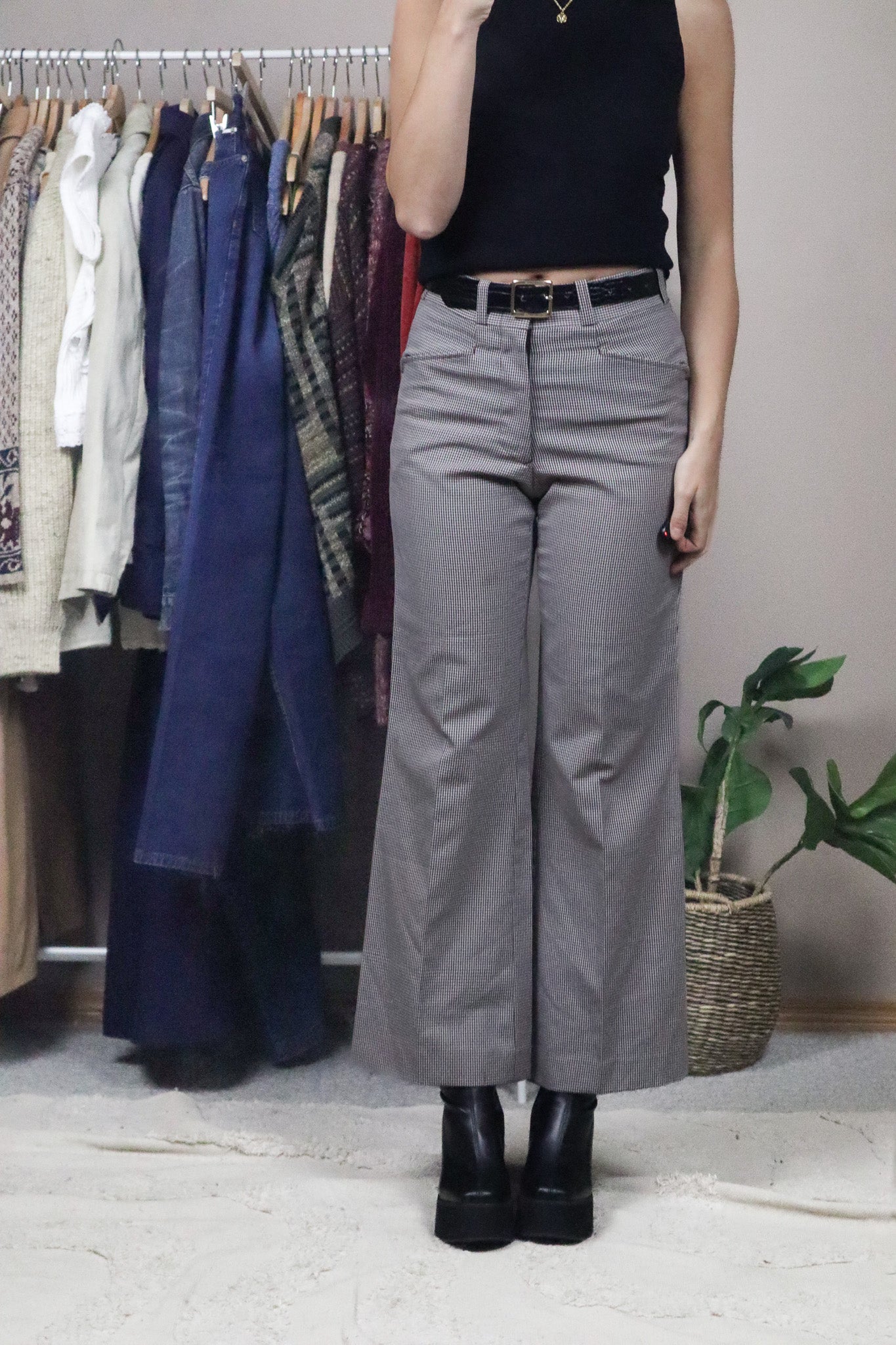 Made in Korea x Vintage x Houndstooth Trouser (6/8)