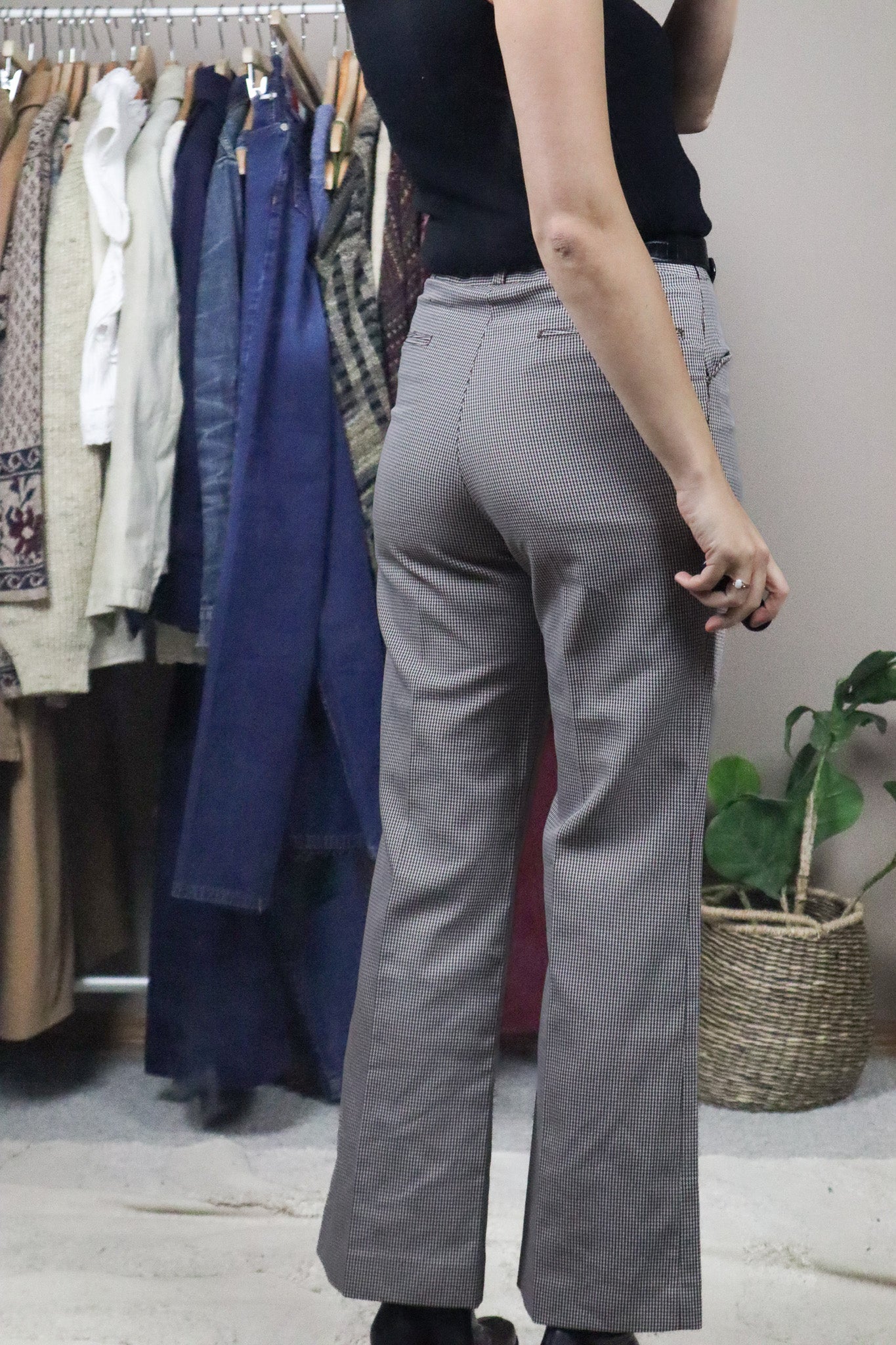 Made in Korea x Vintage x Houndstooth Trouser (6/8)