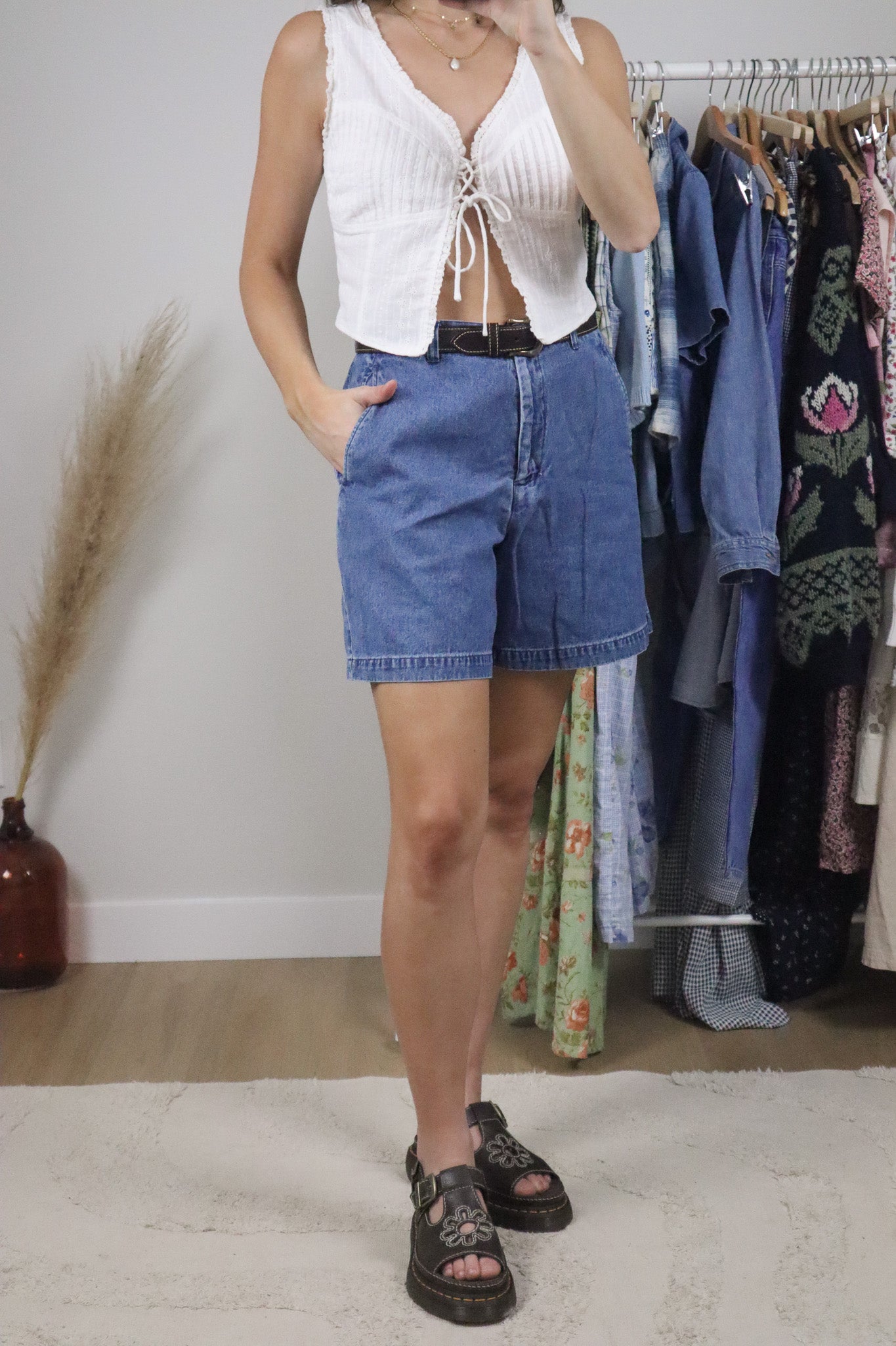 Vintage x Denim Shorts (8)